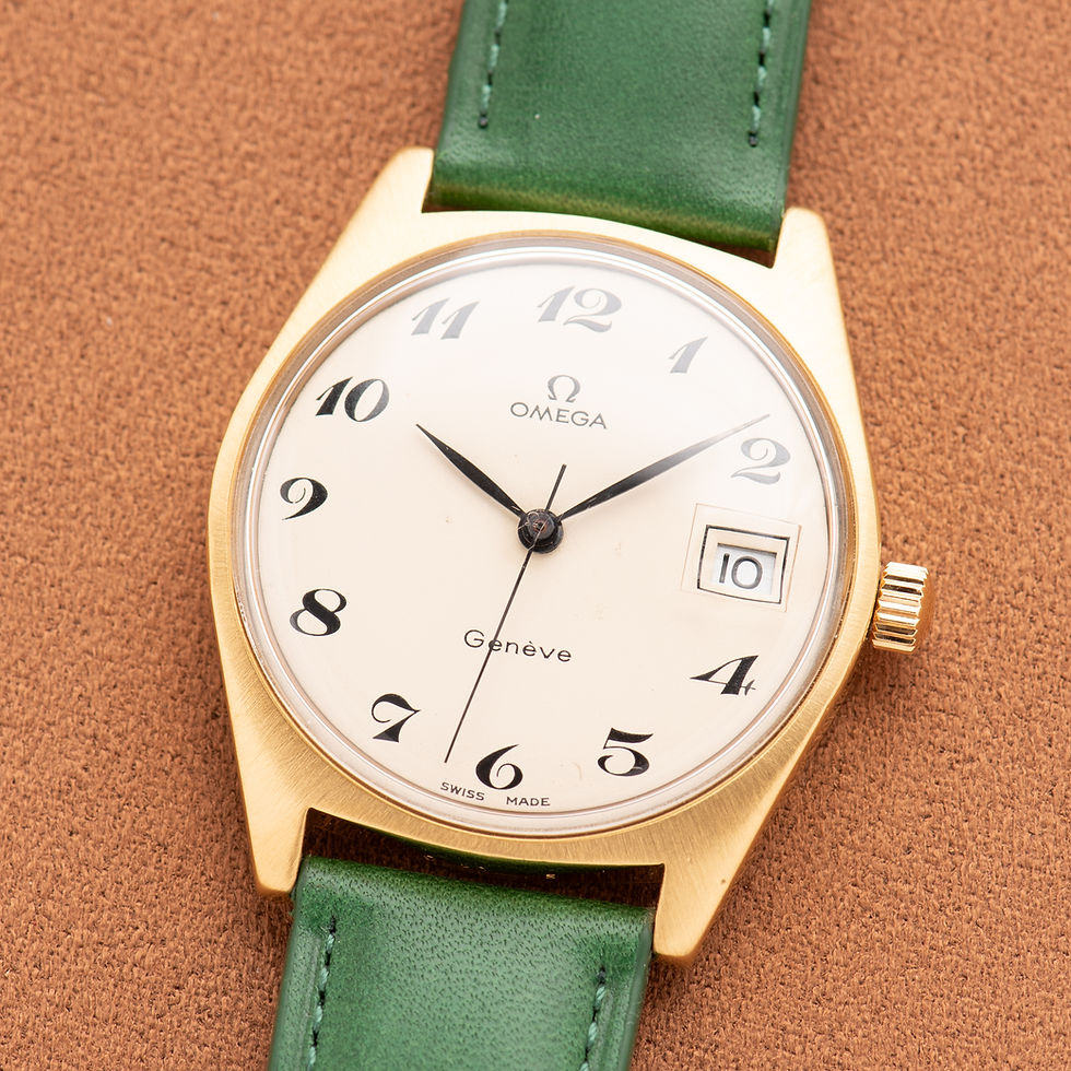 Miniature : Omega Genève "Breguet Dial" Gold Plated – Calibre 613 – Réf. 136.041 – 1972