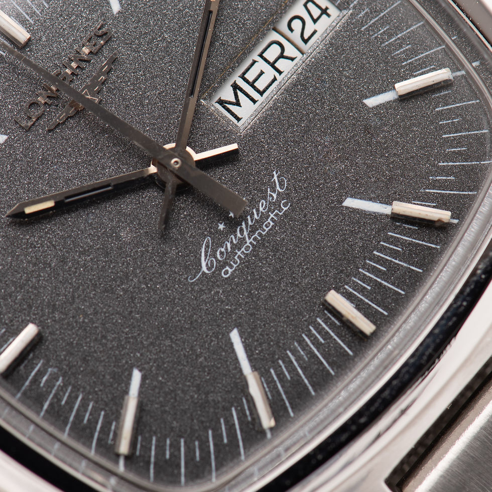 Thumbnail: Longines Conquest Jumbo Automatic Réf 1568-1 636 cal L636.5