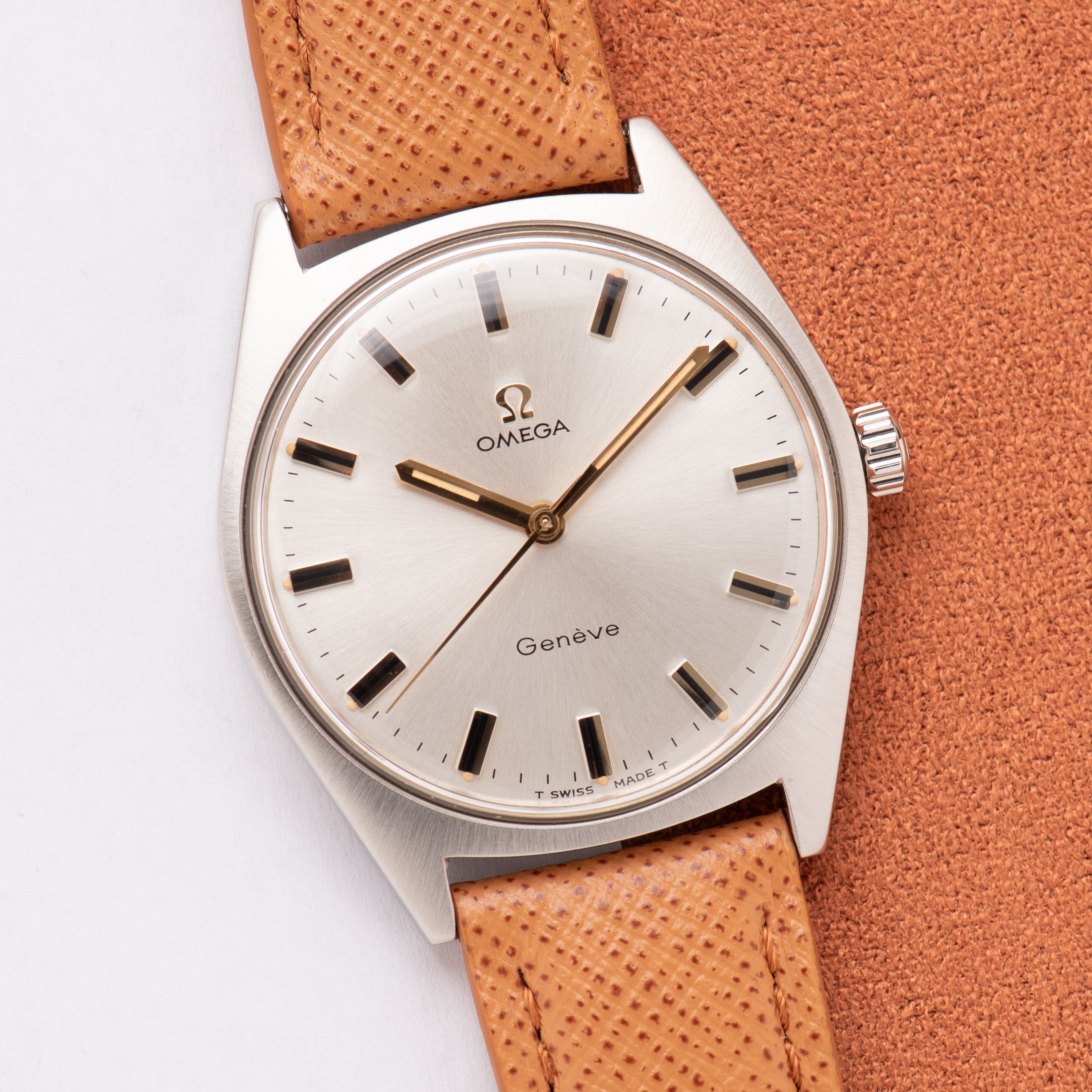 Zicht op Omega Genève mécanique réf 135.041 from 1969