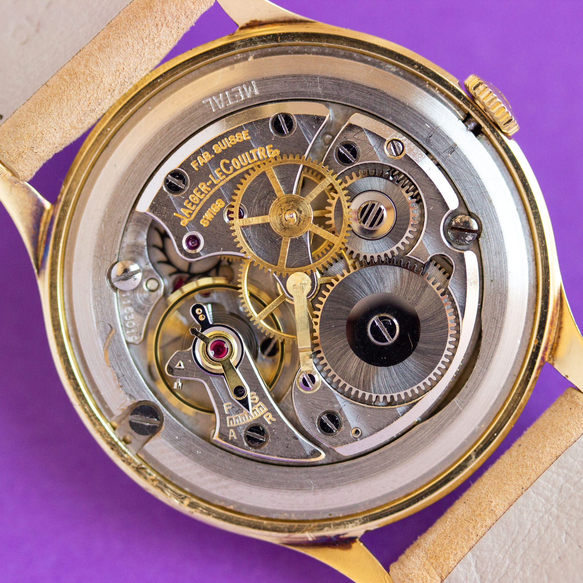 Vue de Jaeger LeCoultre mécanique P800