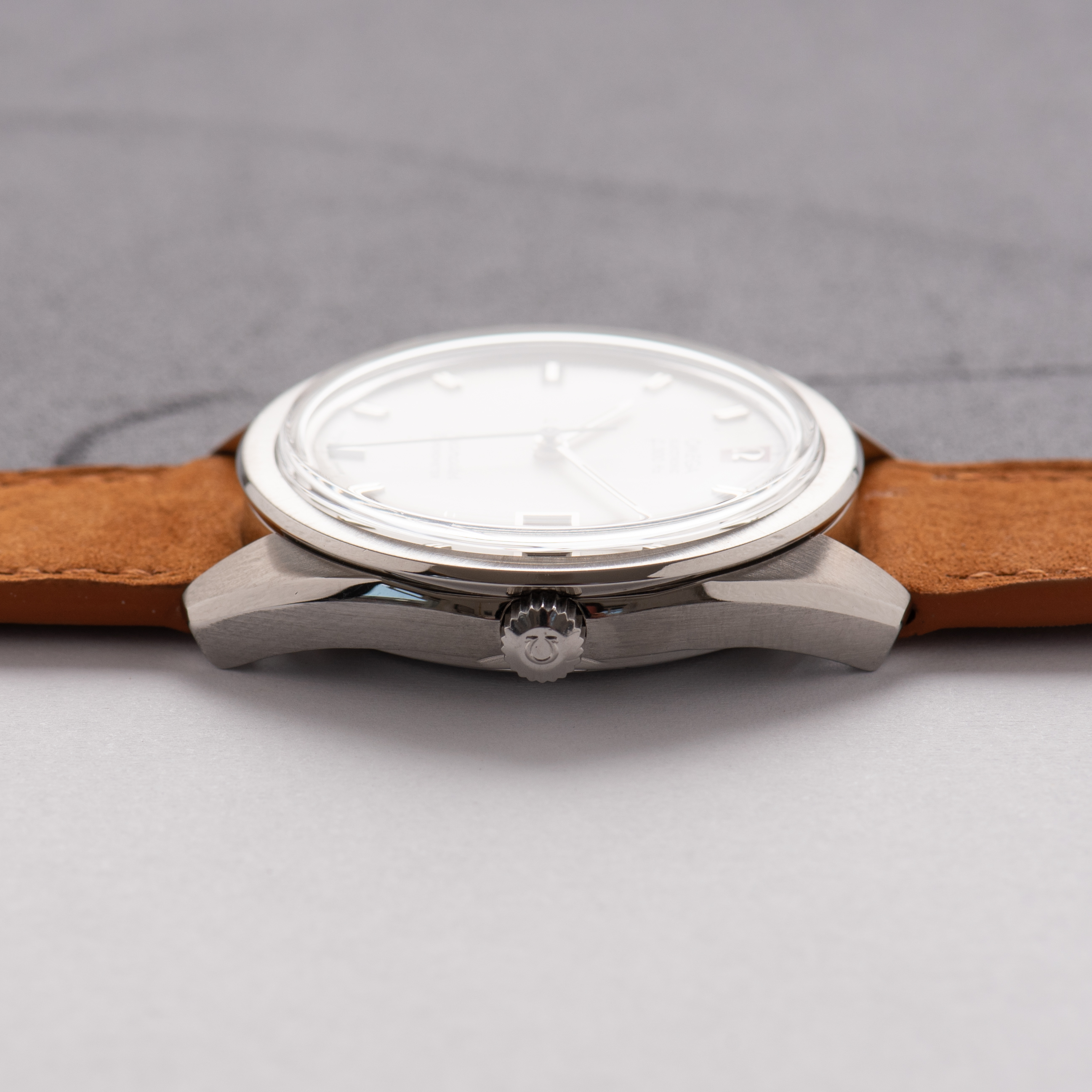 Vue de Omega Electronic Seamaster Chronometer F300 Hz Silver Dial from 1972 Réf 198.001