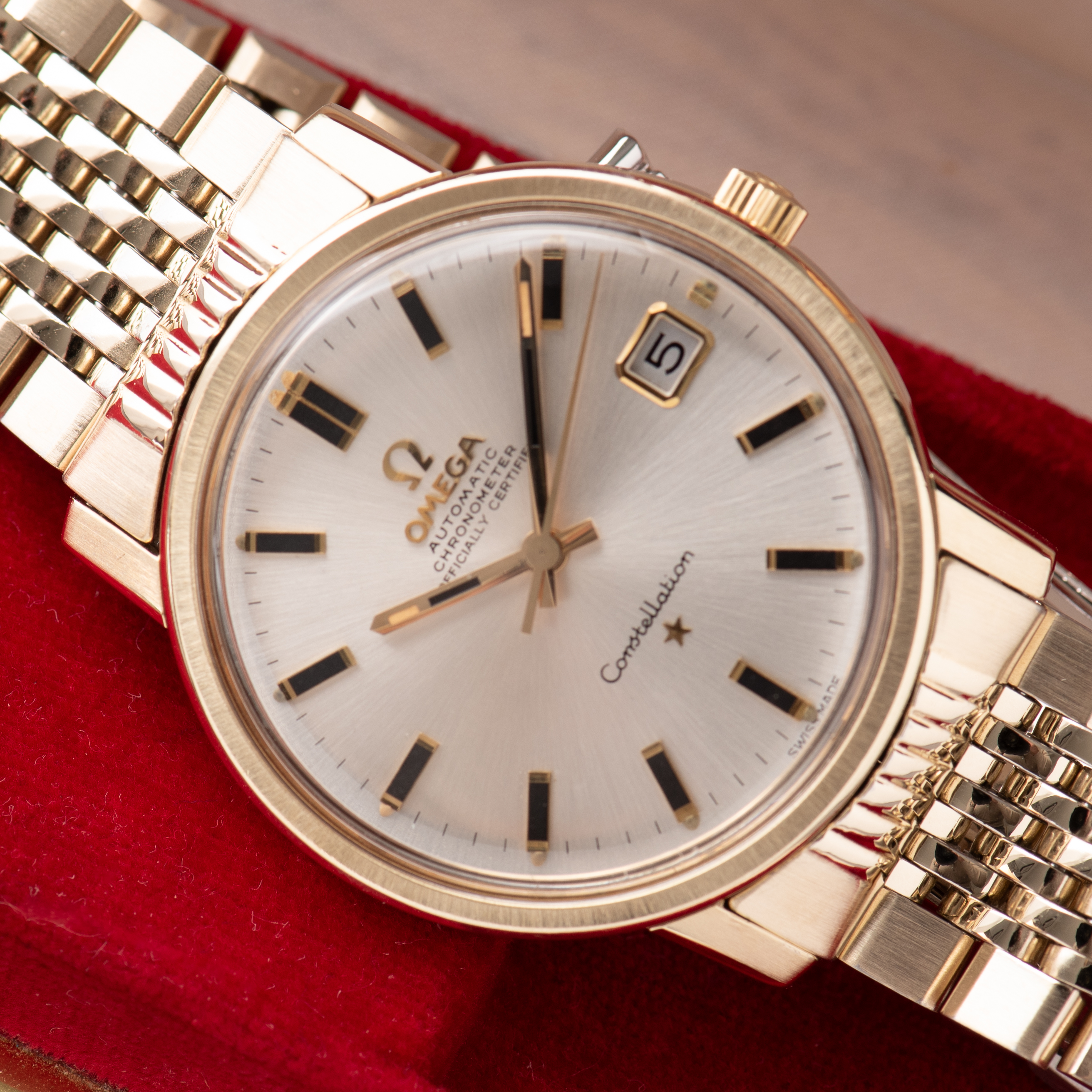 Vue de Omega Automatic Chronometer Constellation Réf 168.018 Full set from 1969