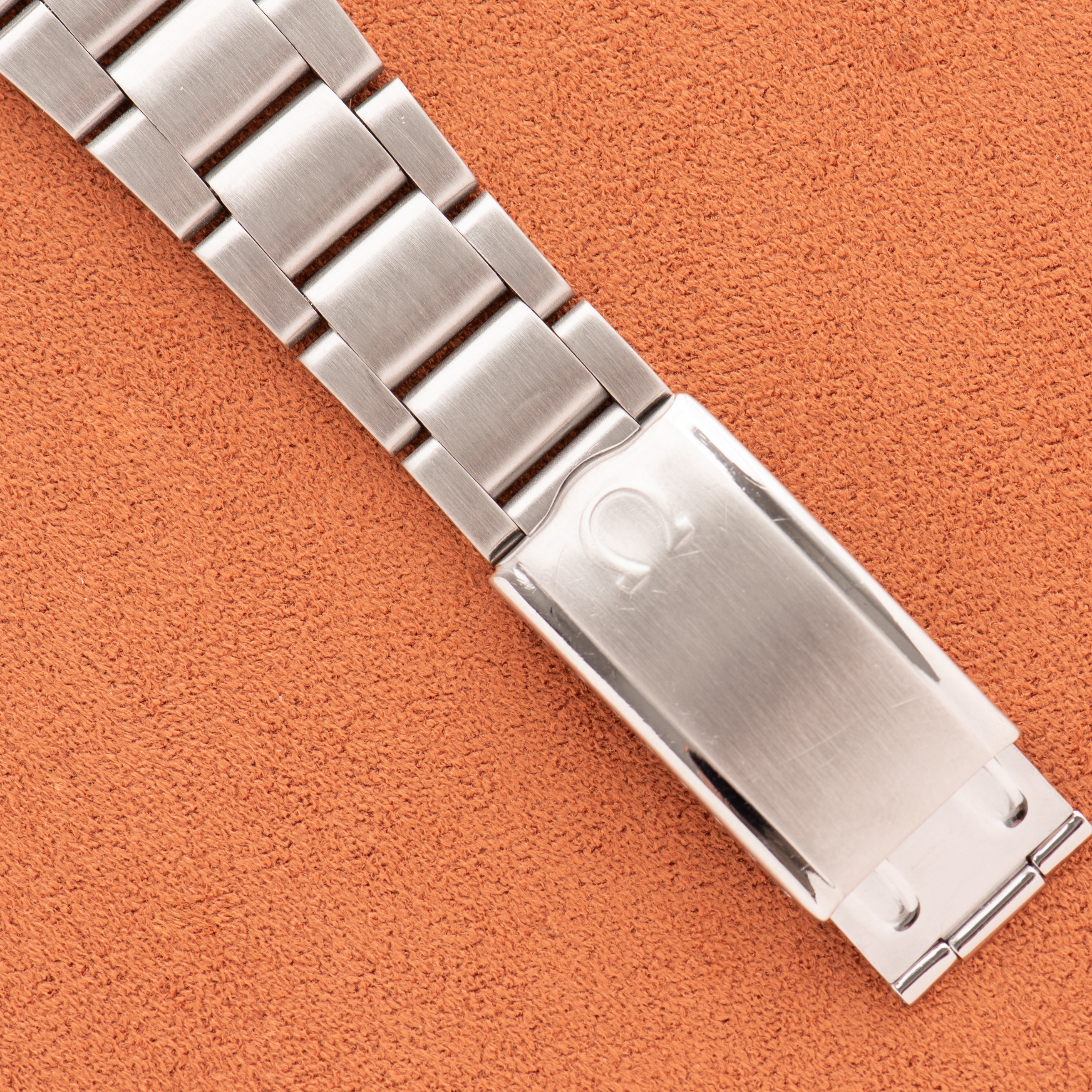 View of Omega Geneva Dynamic Automatic Day-Date Blue Dial from 1969 Ref 166.079