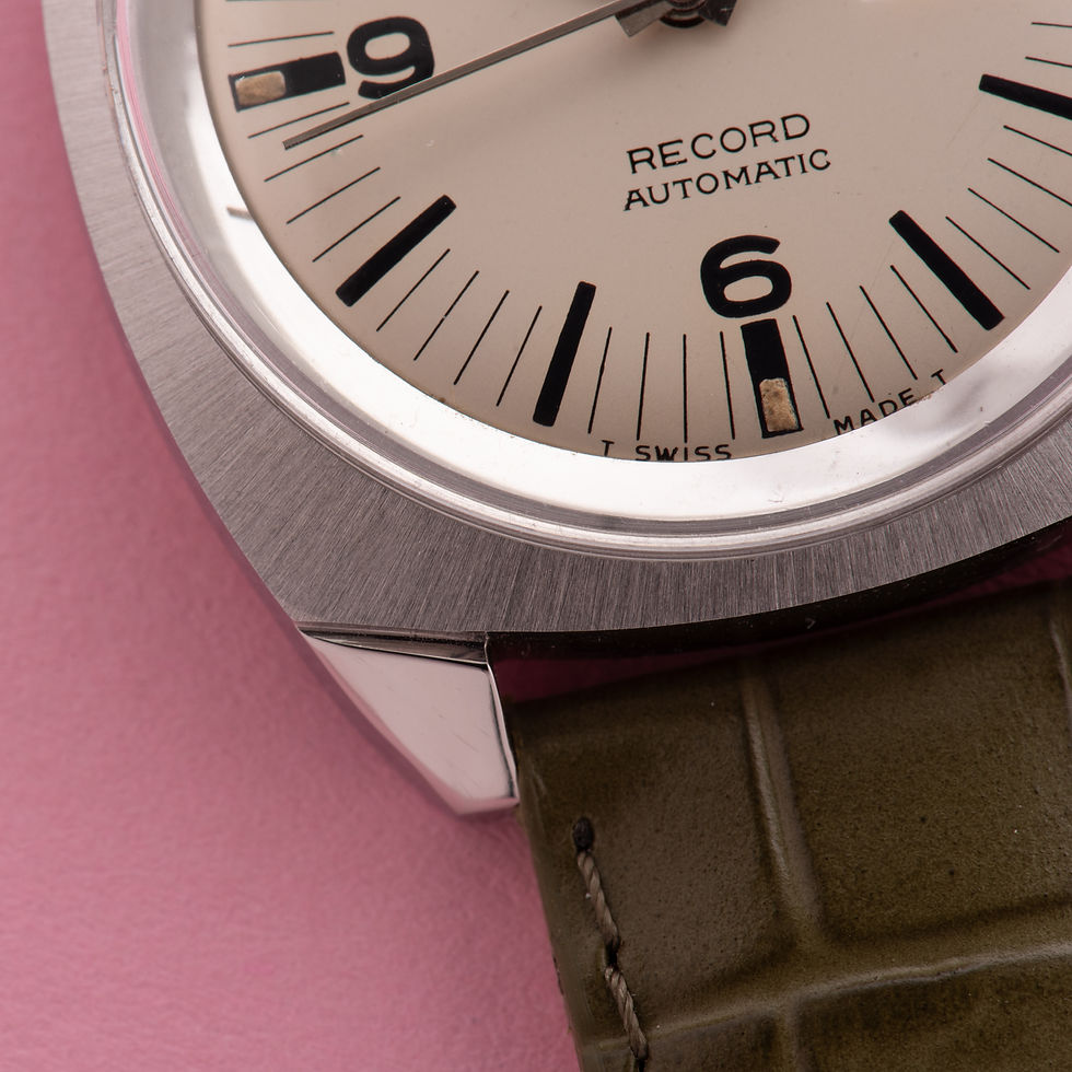 Thumbnail: Longines Record Automatic ETA 2638 réf 504041