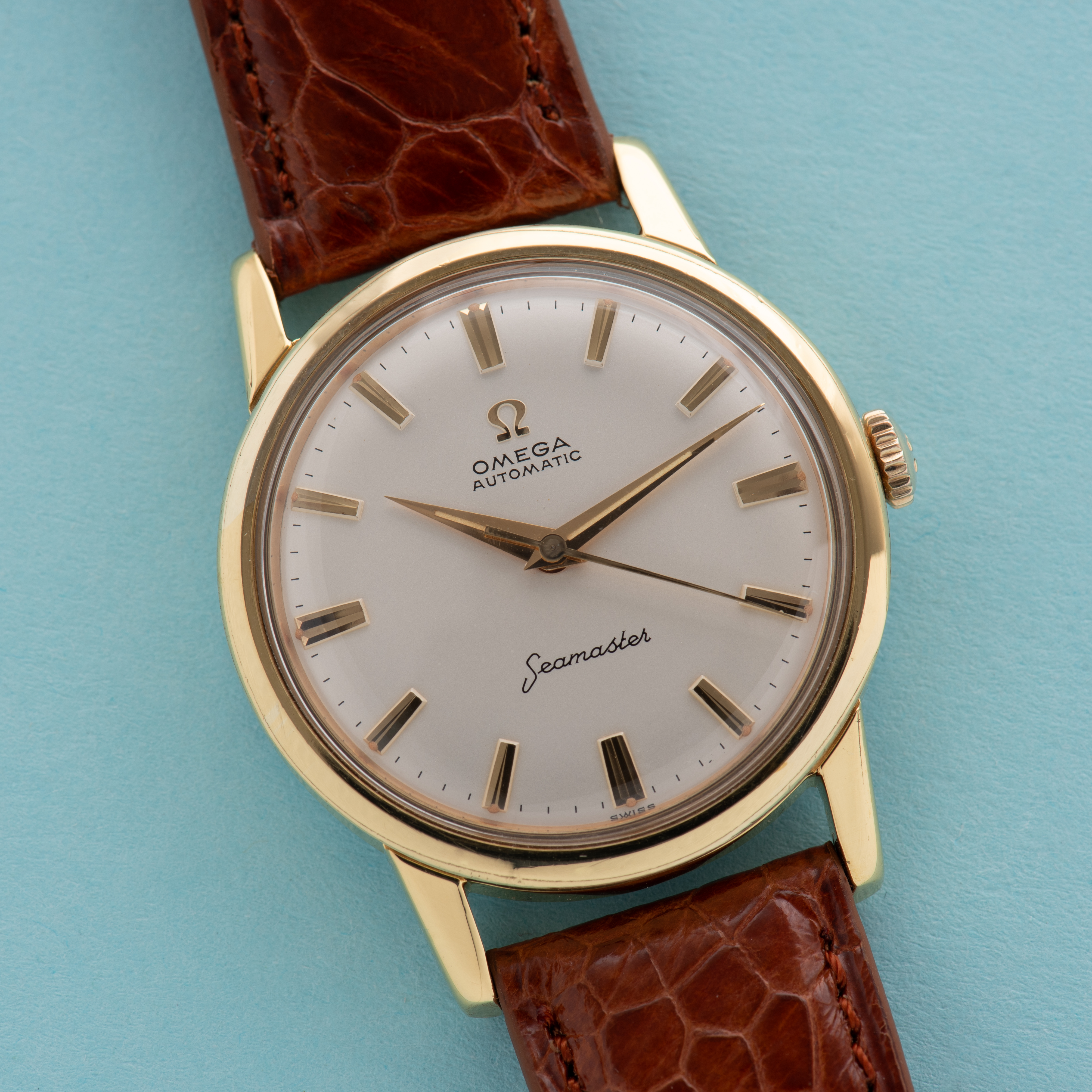 Zicht op Omega Automatic Seamaster ref 14774 SC-62 cal 552
