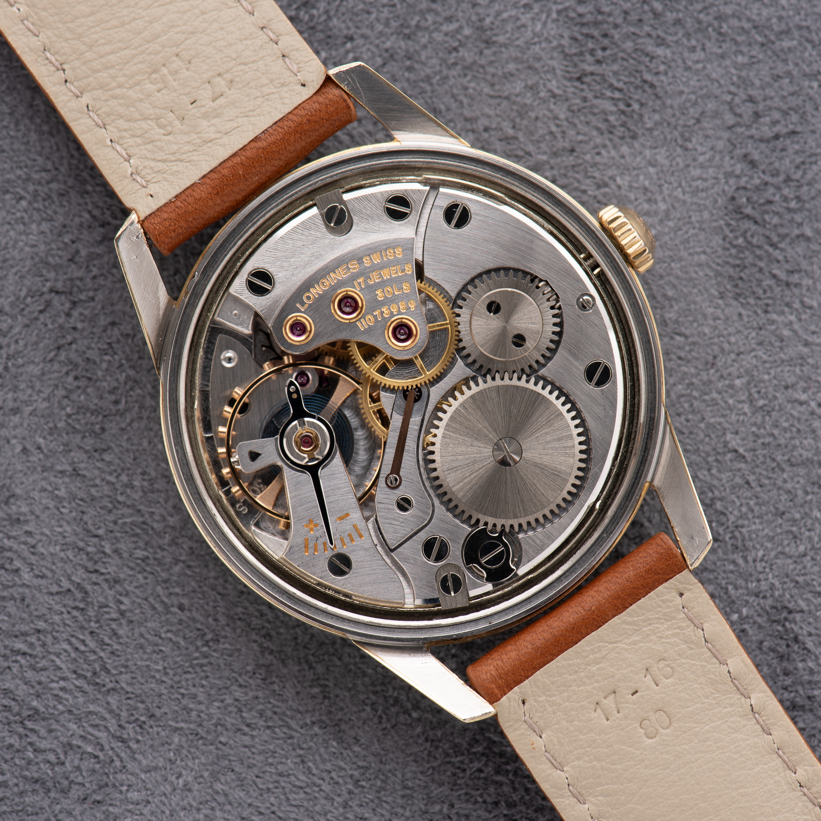 Zicht op Flagship Dress Longines Ref 304-3 cal 30LS