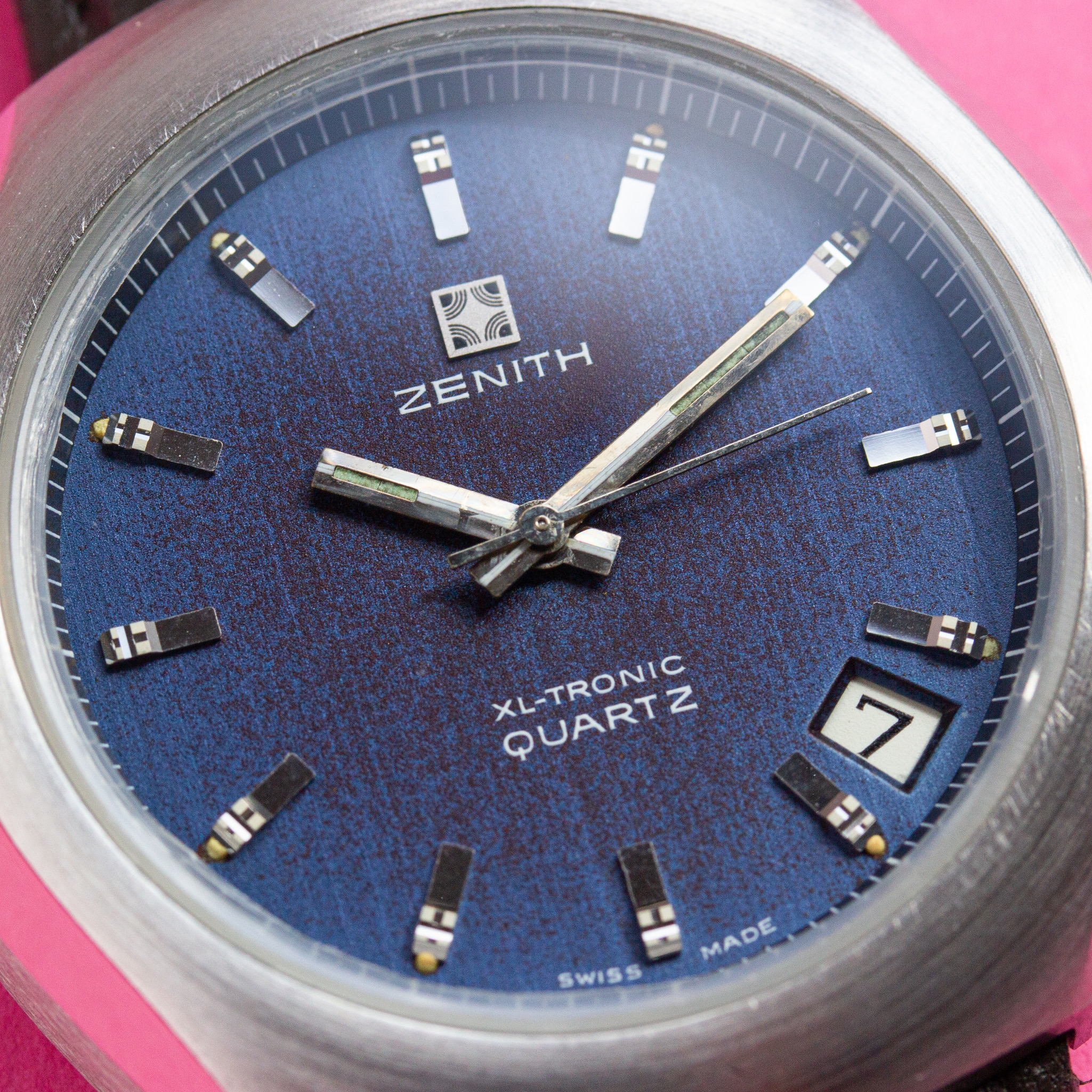 Vue de Zenith Xl-tronic Quartz réf 01.0030.510 New Old Stock