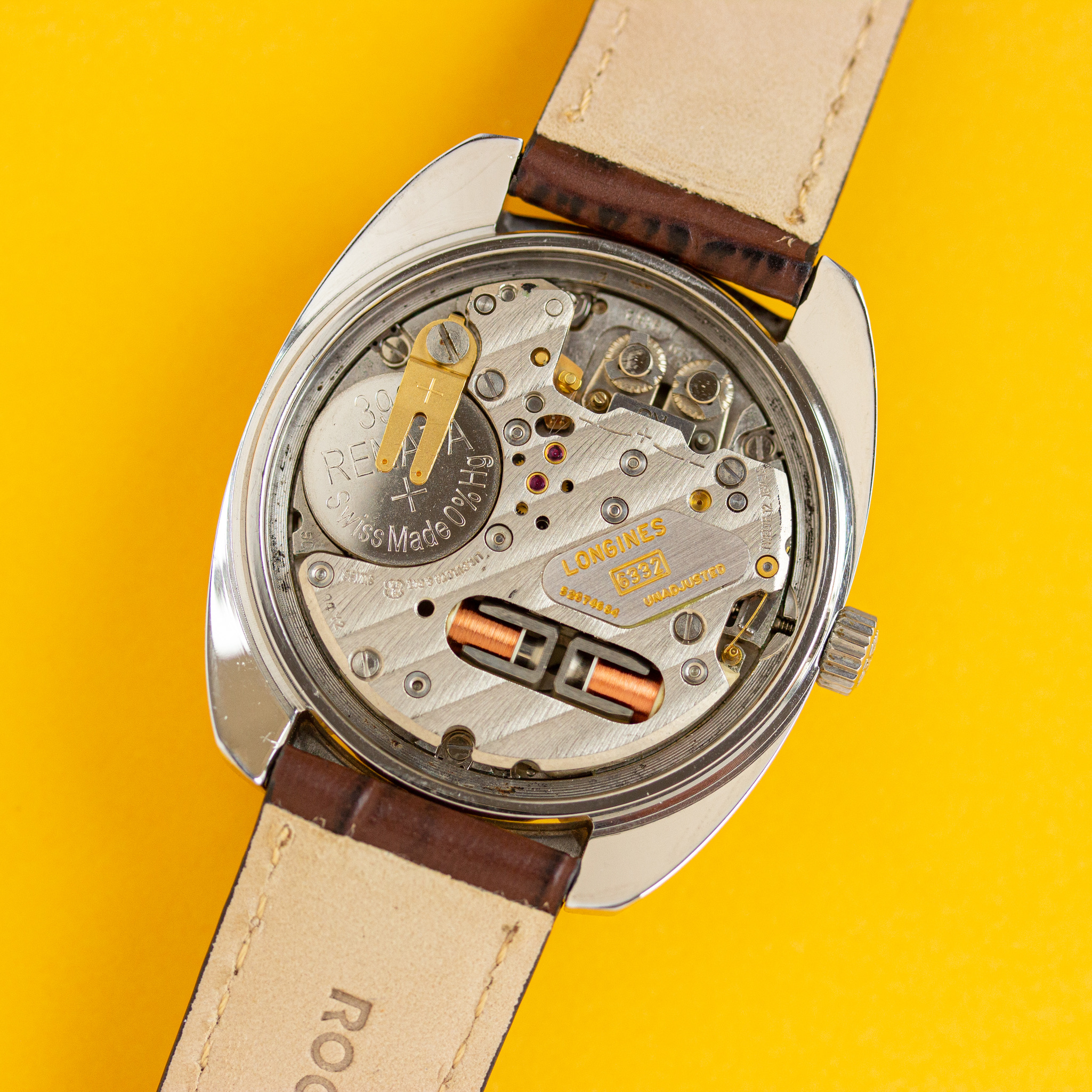 View of Longines Conquest Ultronic réf 1533-2 742 cal 6312