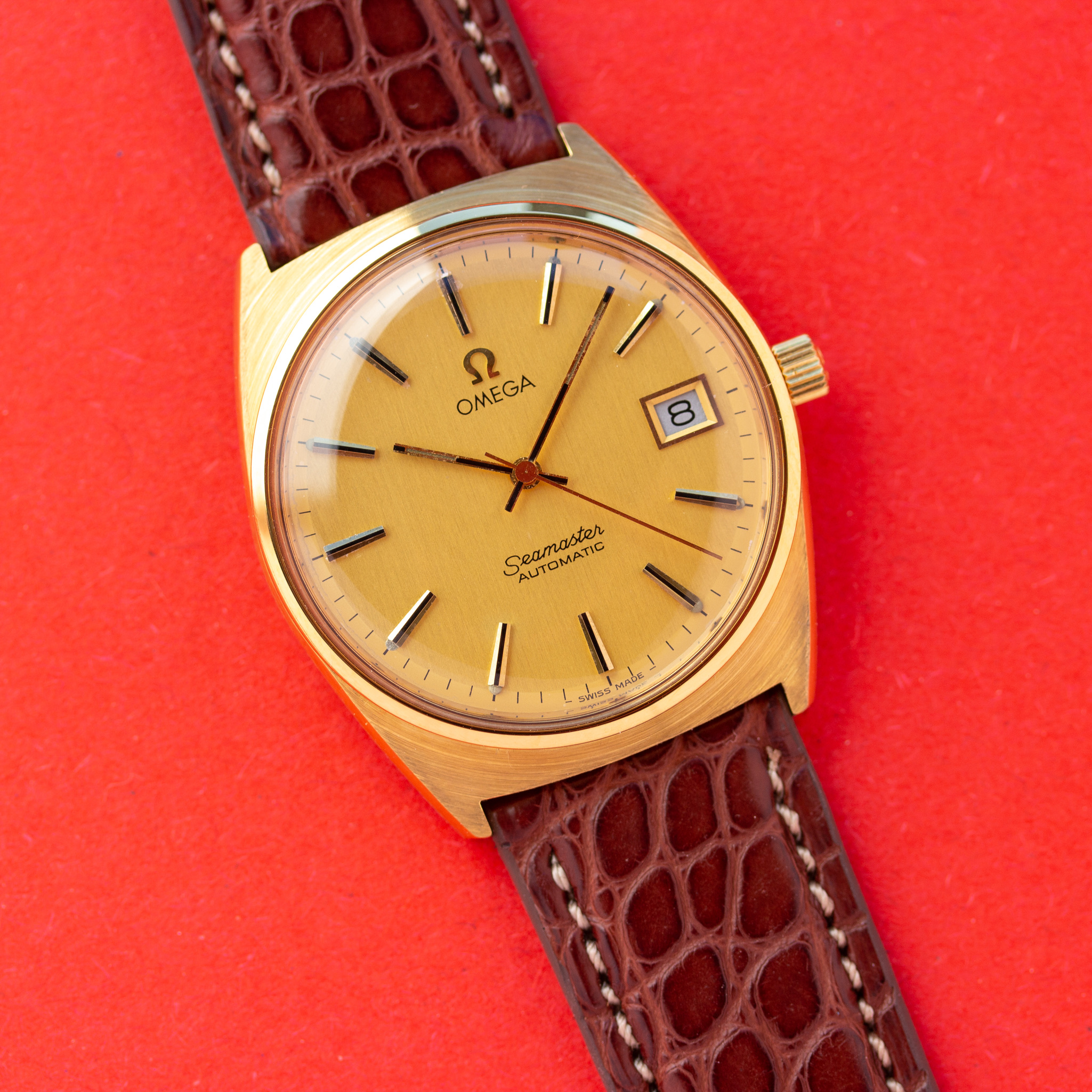 Vue de Omega Seamaster Automatic cal 1010 réf 166.0204