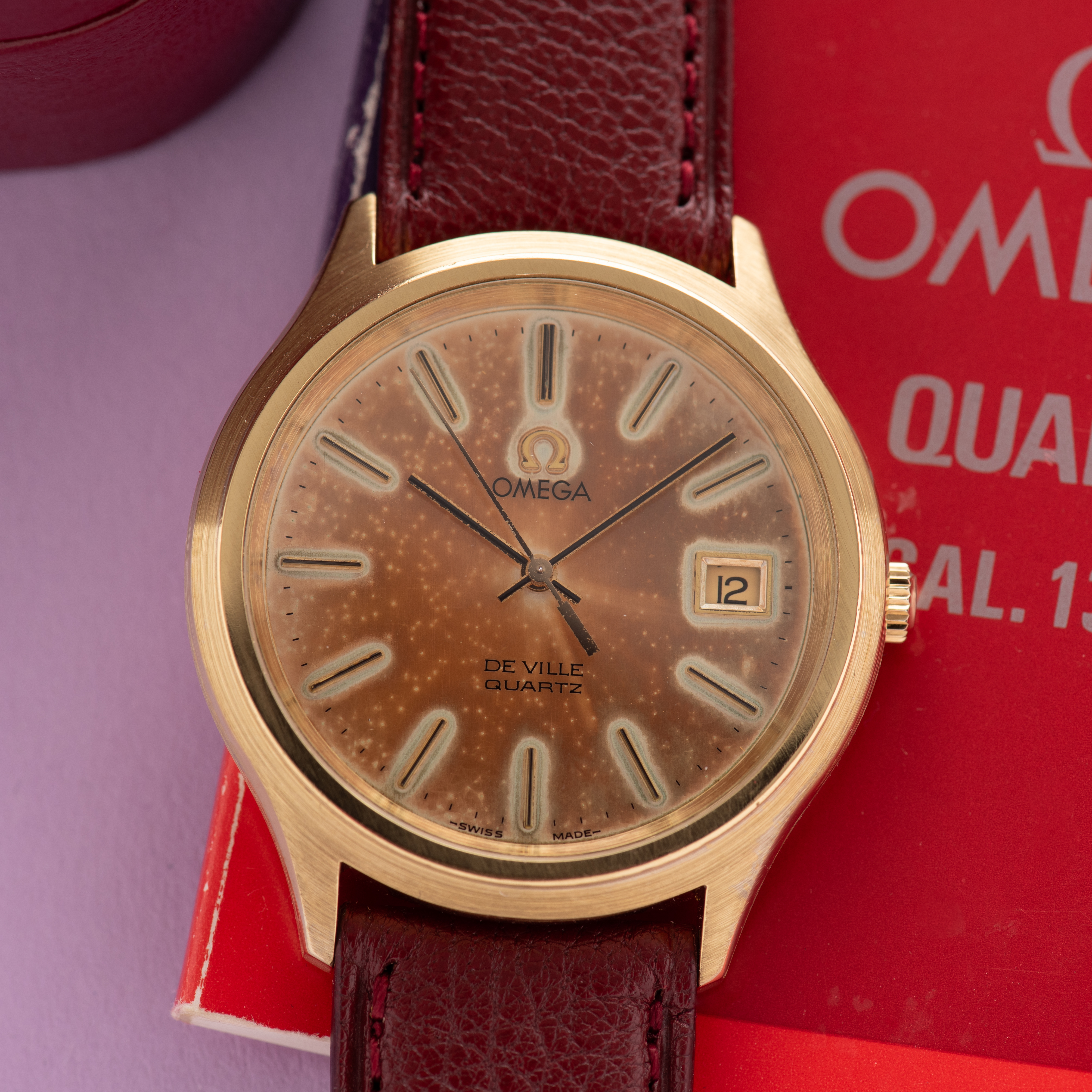 Vue de Omega De Ville Quartz from 1979 cal 1342 Réf 192.0033
