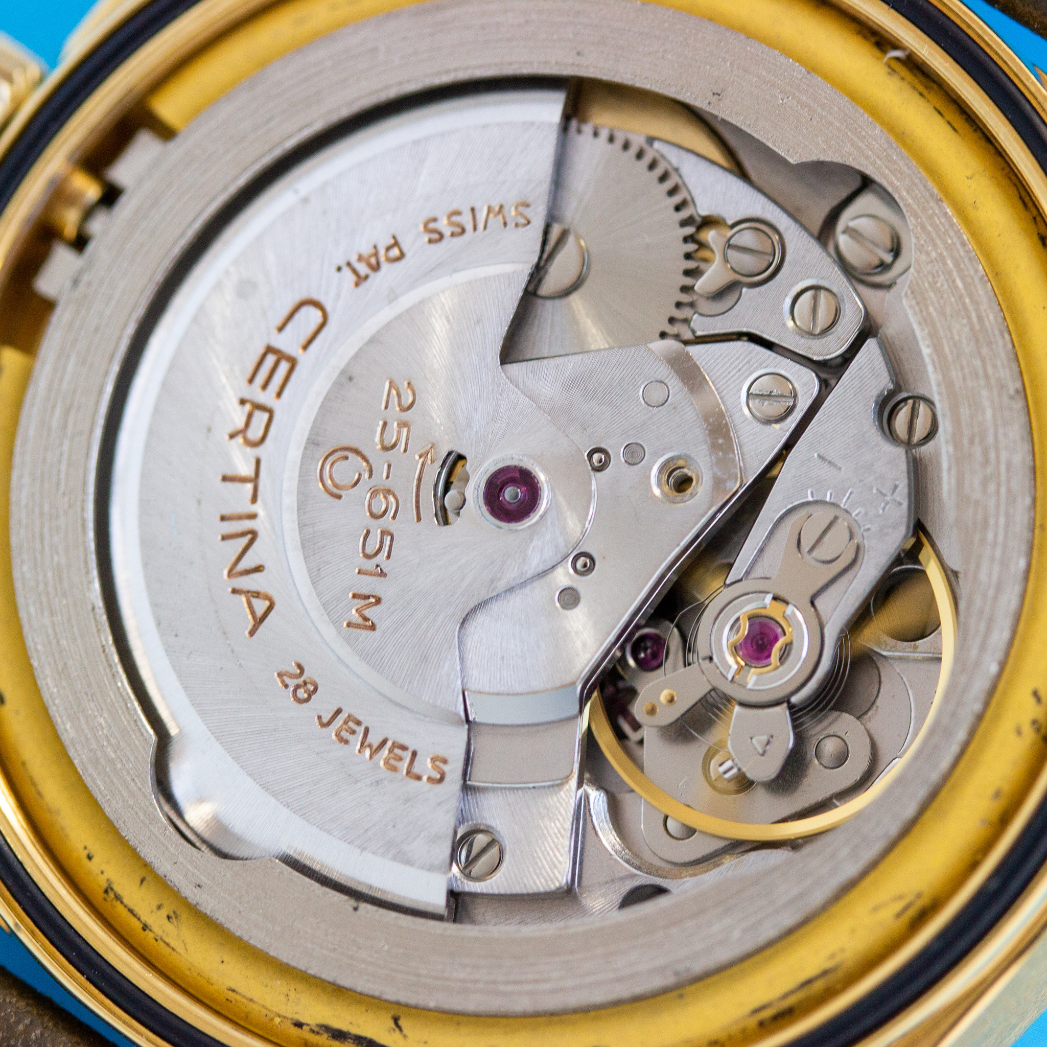 View of Certina Automatic DS2 cal 25-651