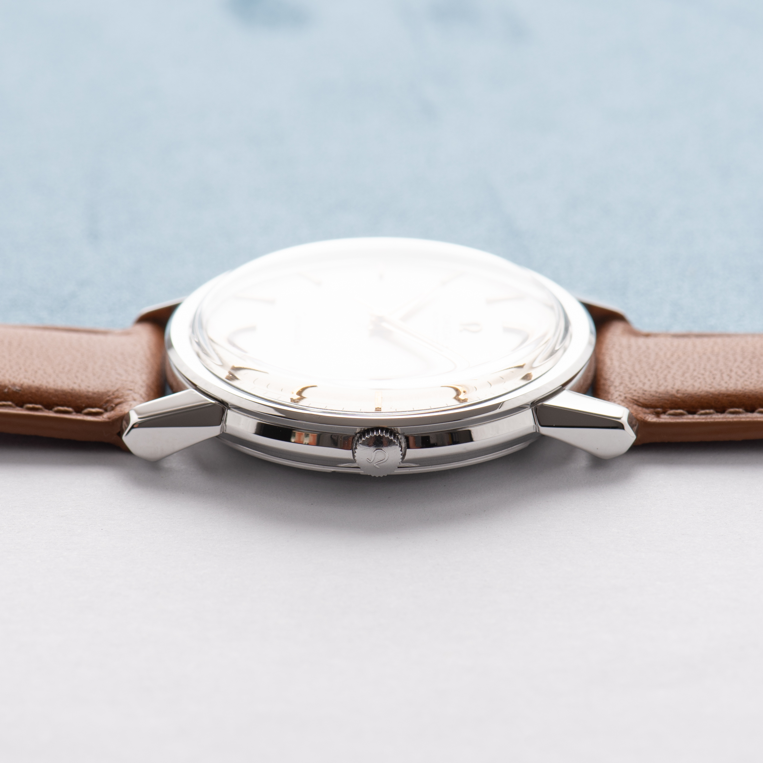 View of Omega Seamaster Automatic Silver Dial – Ref. 165.003 – 1966