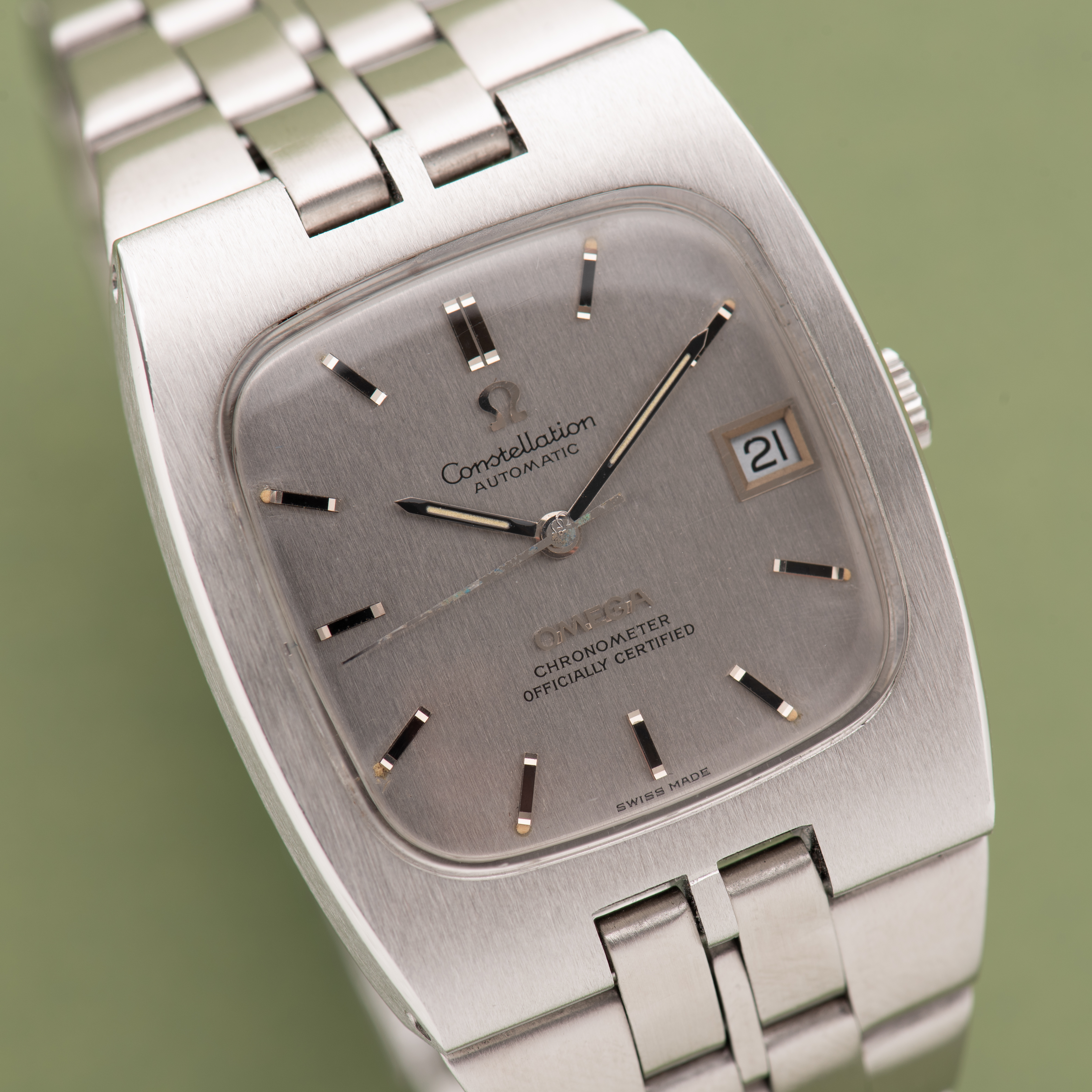 Vue de Omega Constellation Automatic Chronometer cal 1001 réf 168.047 from 1969
