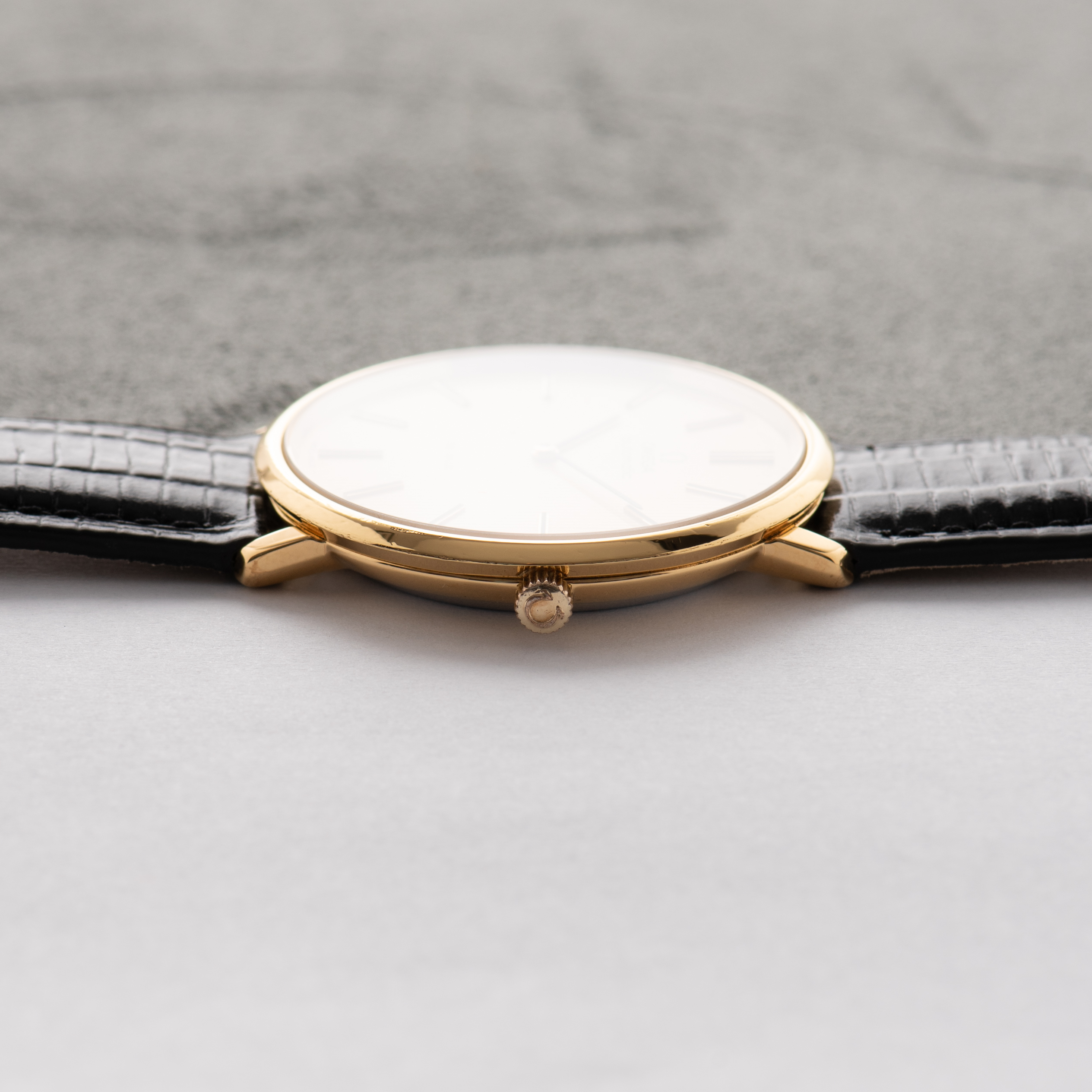 View of Omega Automatic De Ville "Curtain Dial" Cal 711 réf 151.0039 from 1973
