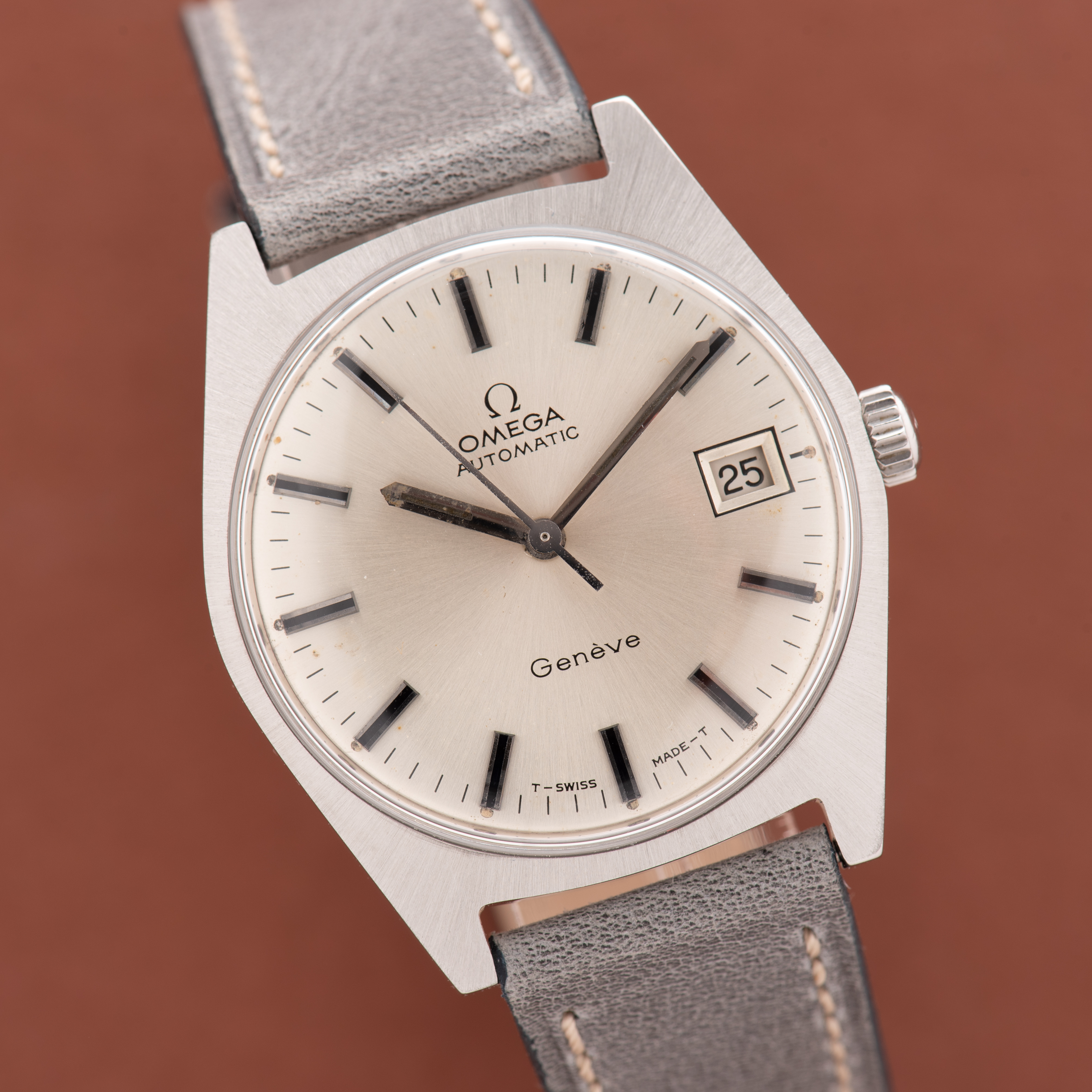 View of Omega Automatic Geneva ref 166.041 cal 565 from 1971