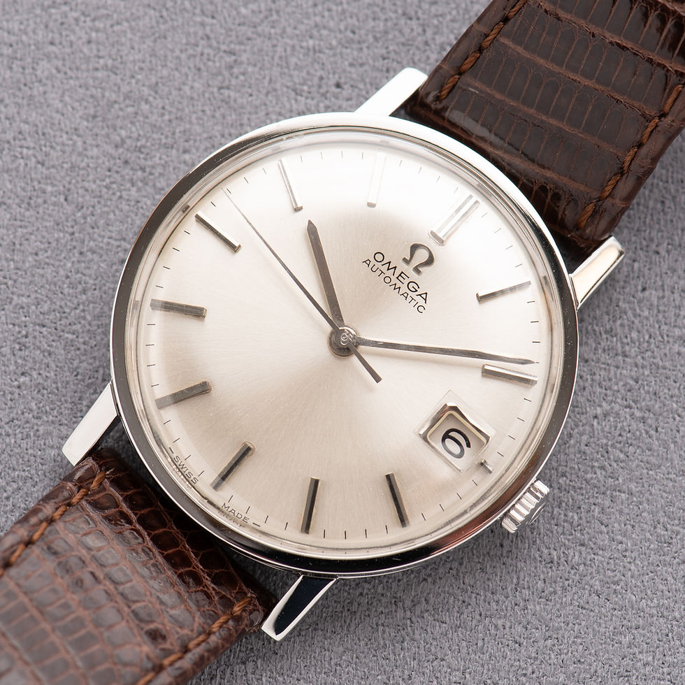 Thumbnail: Omega Automatic Date Dress Watch – Réf. 162.009 – 1964
