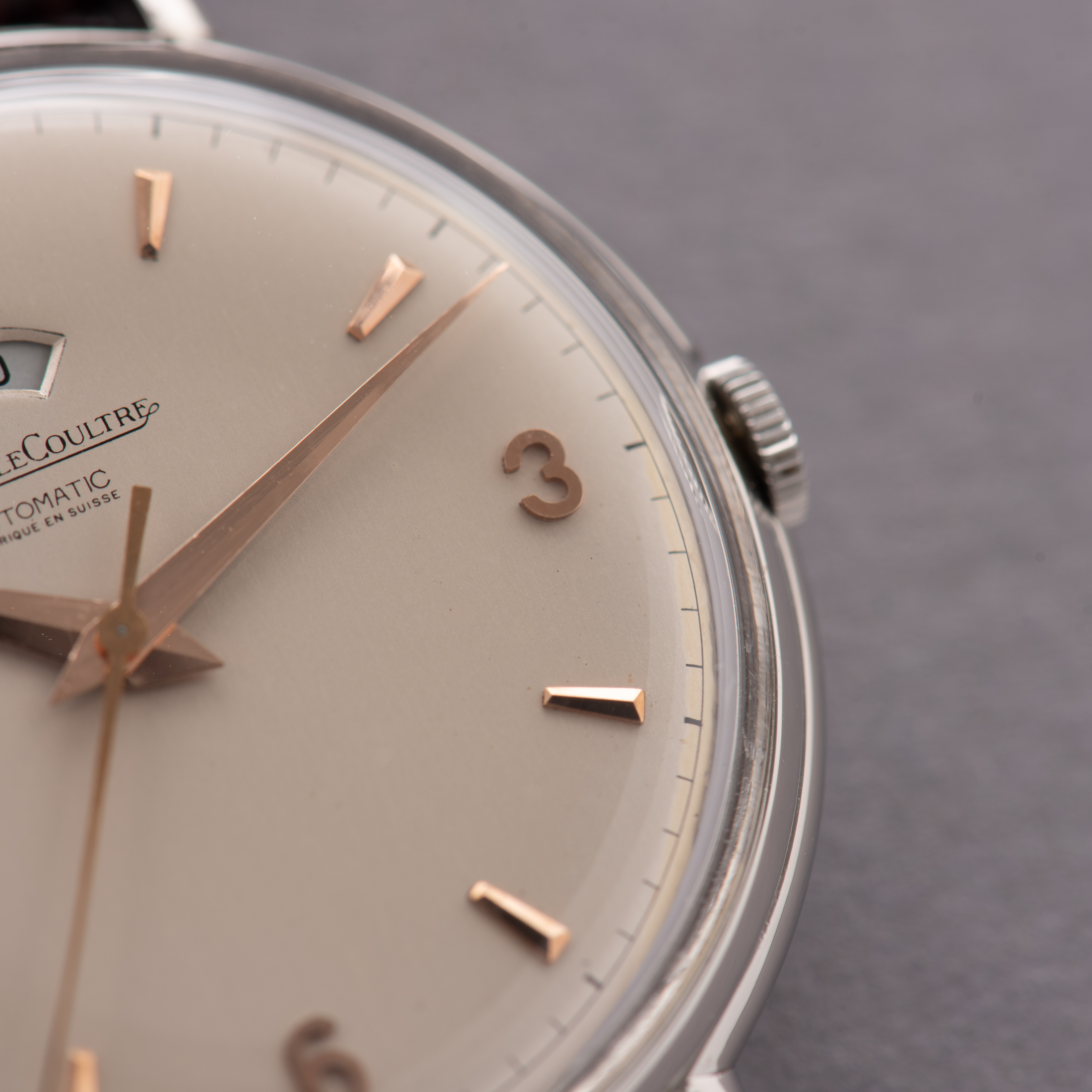 View of Jaeger LeCoultre Automatic bumper Jumbo Power Reserve réf 511367 cal 481
