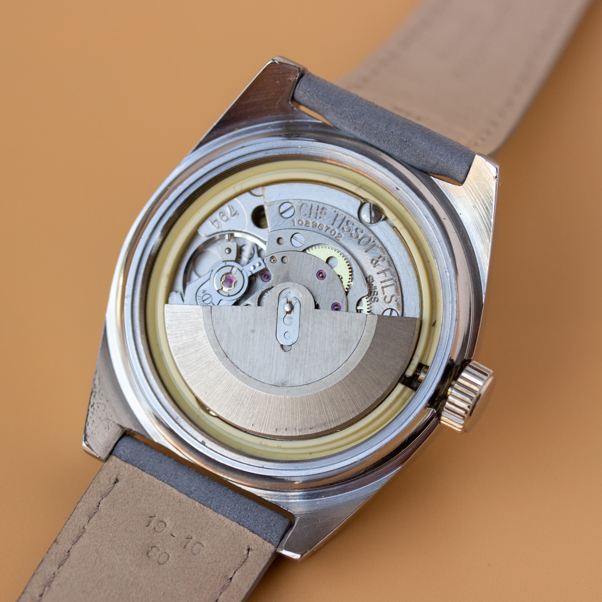 Zicht op Tissot Automatic Seastar PR516 GL cal 794