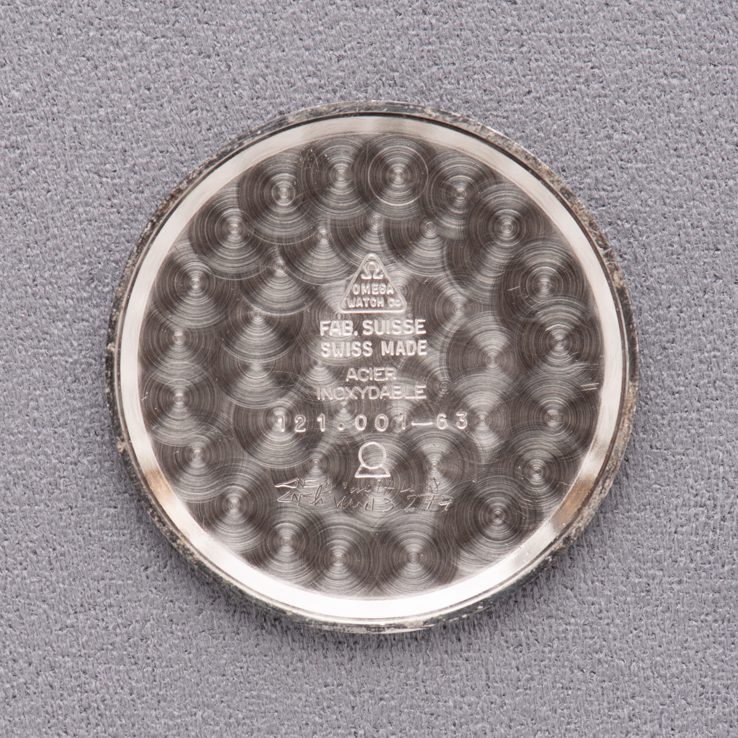 View of Omega Dress Watch Small Second Steel – Calibre 269 – Réf. 121.003 – 1963
