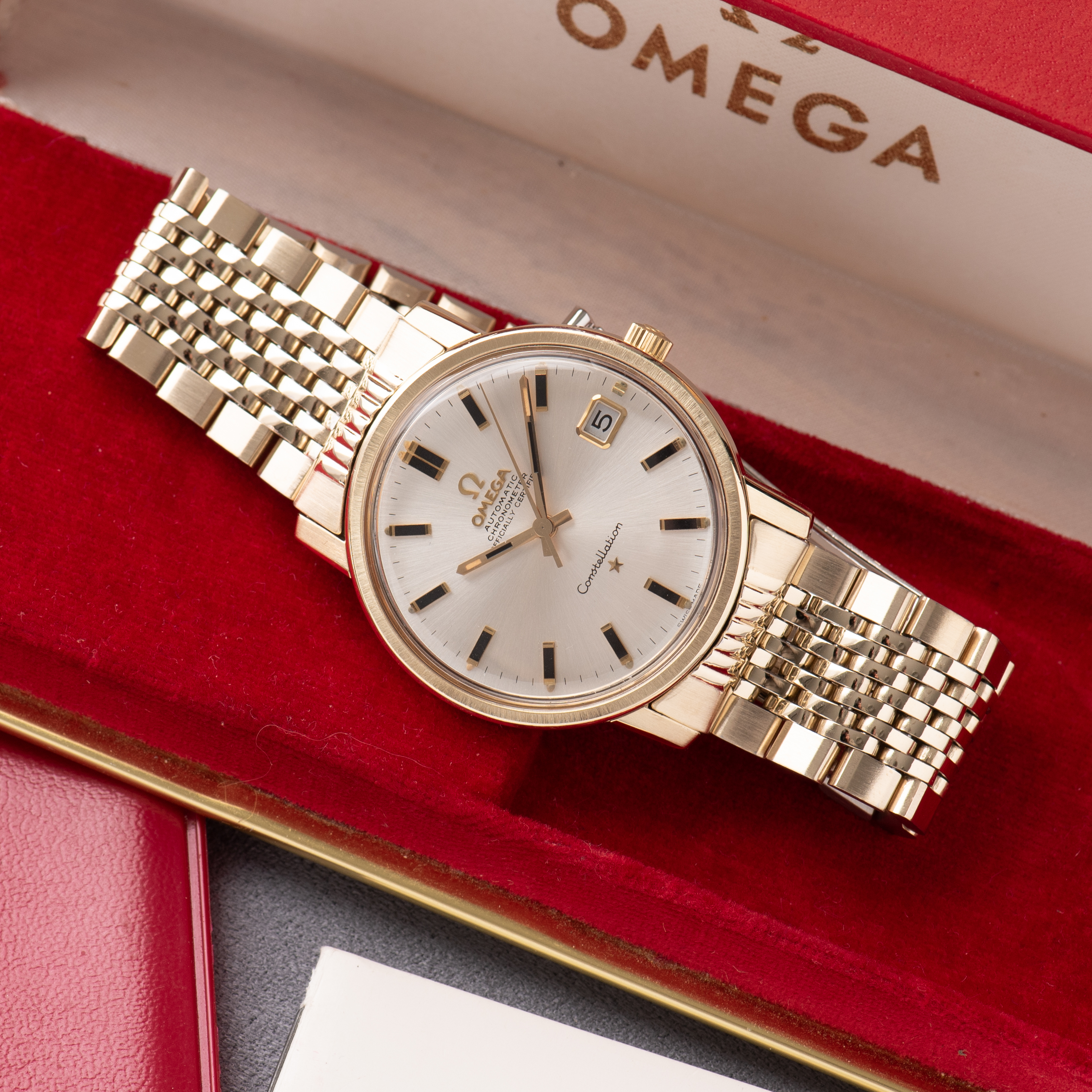 Vue de Omega Automatic Chronometer Constellation Réf 168.018 Full set from 1969