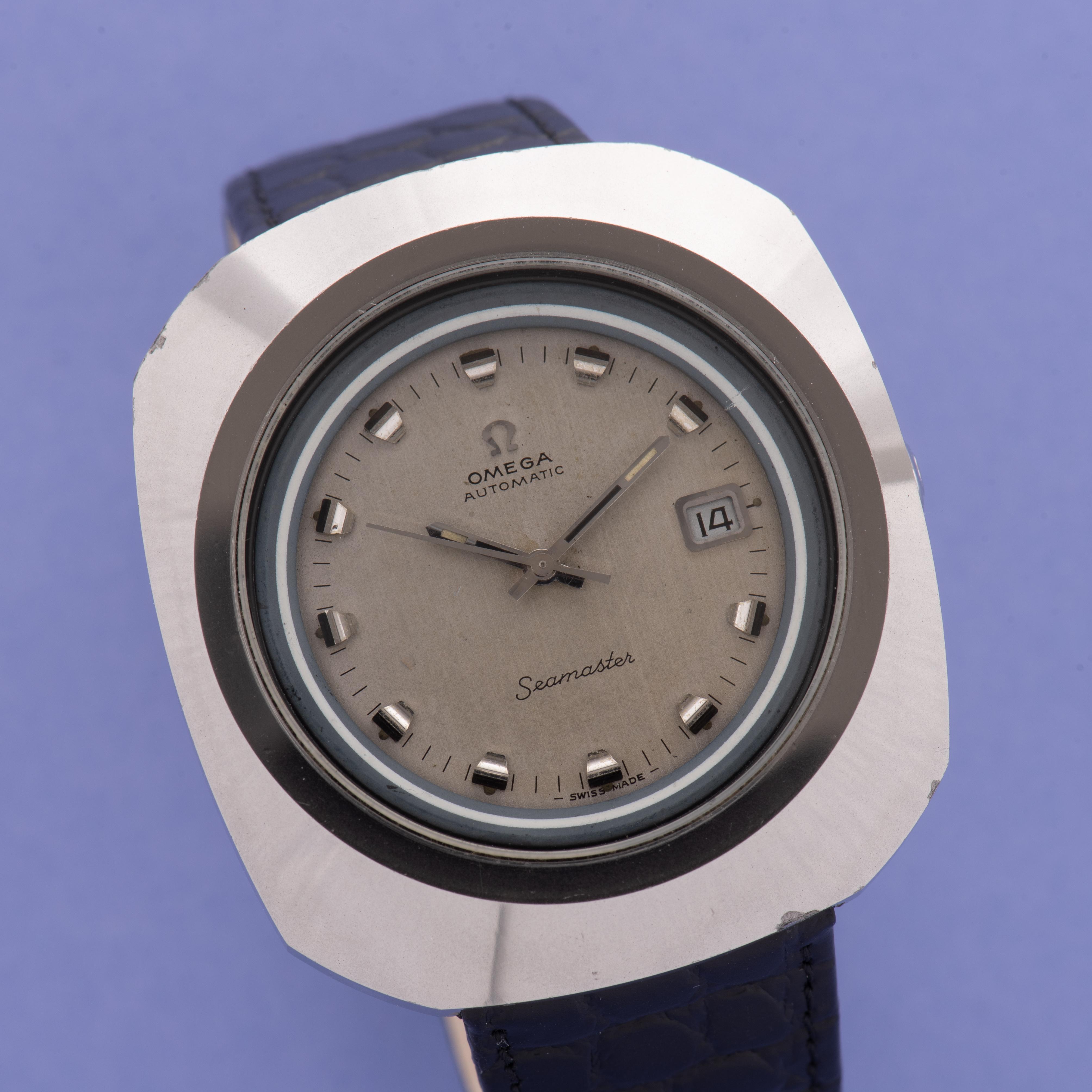 Vue de Omega Seamaster Tungsten Anakin Skywalker Automatic réf 166.078 cal 565 1969