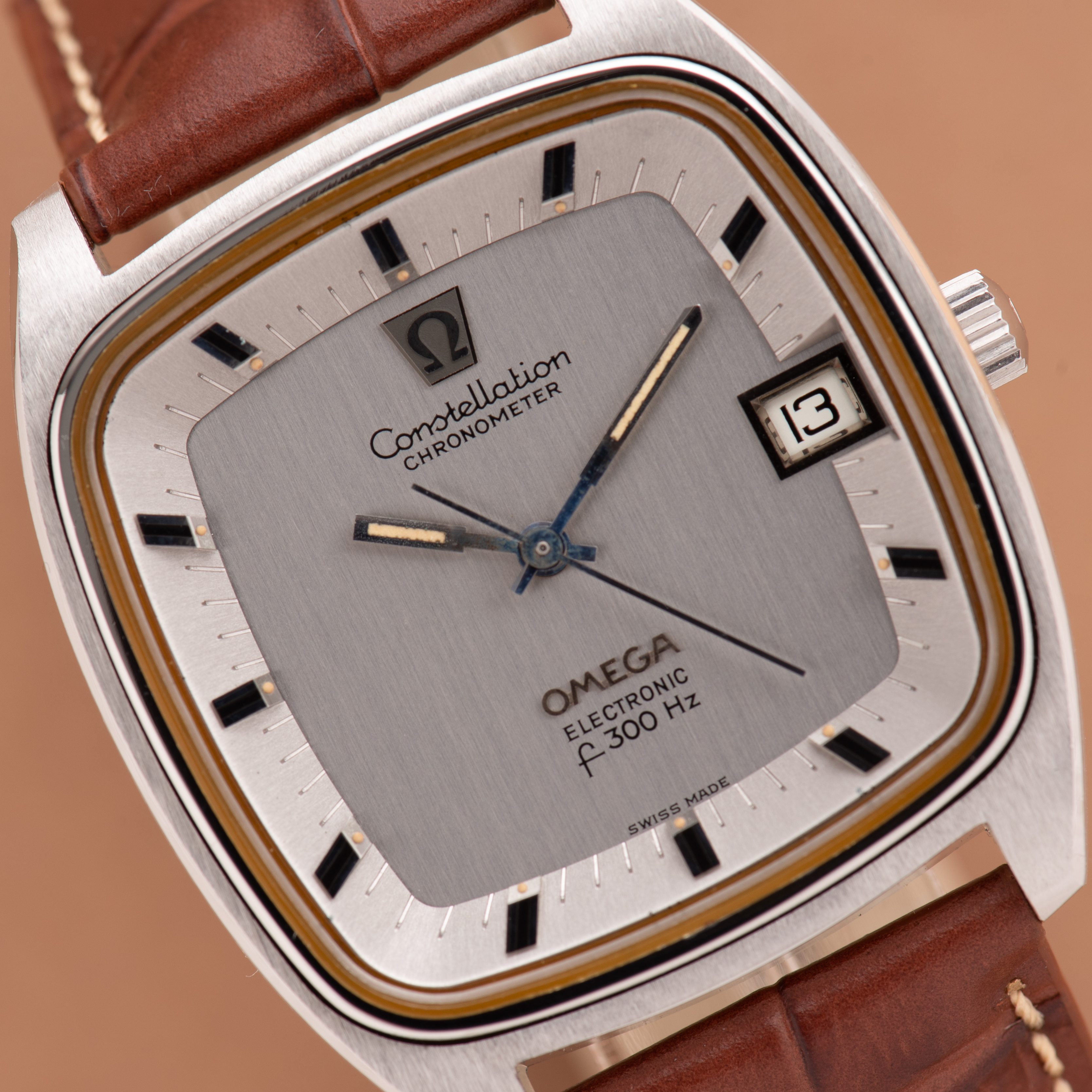 Vue de Omega Constellation Chronometer Electronic F300Hz from 1972 Ref 198.0027