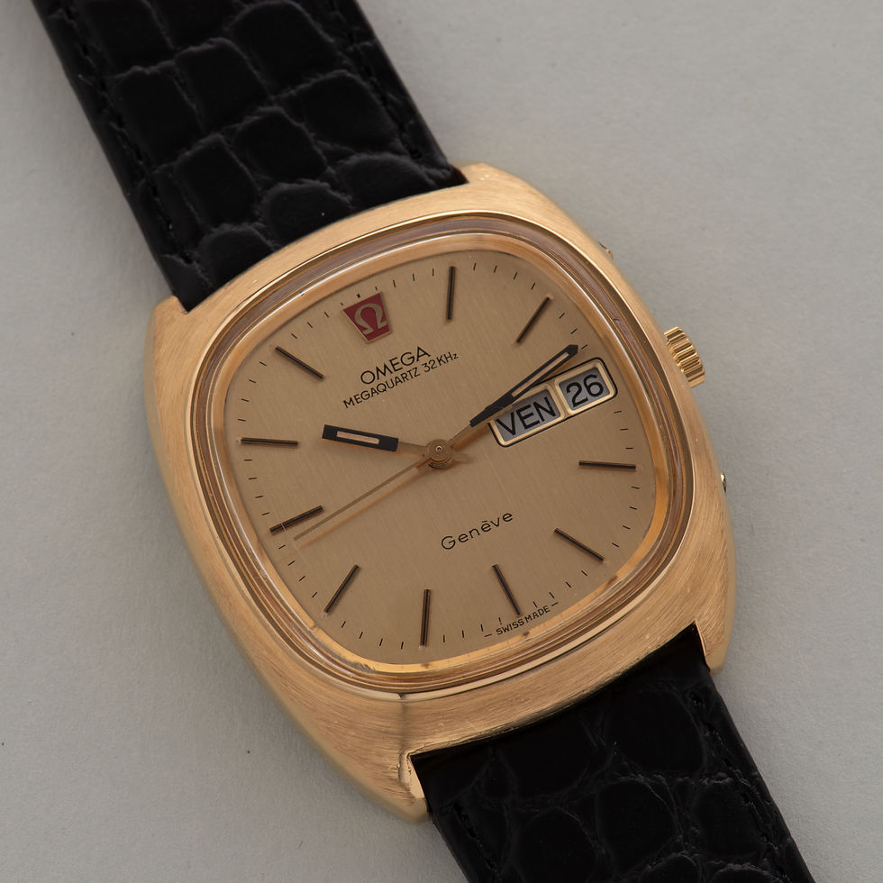 Omega Megaquartz 32KHz Genève réf 196.0038