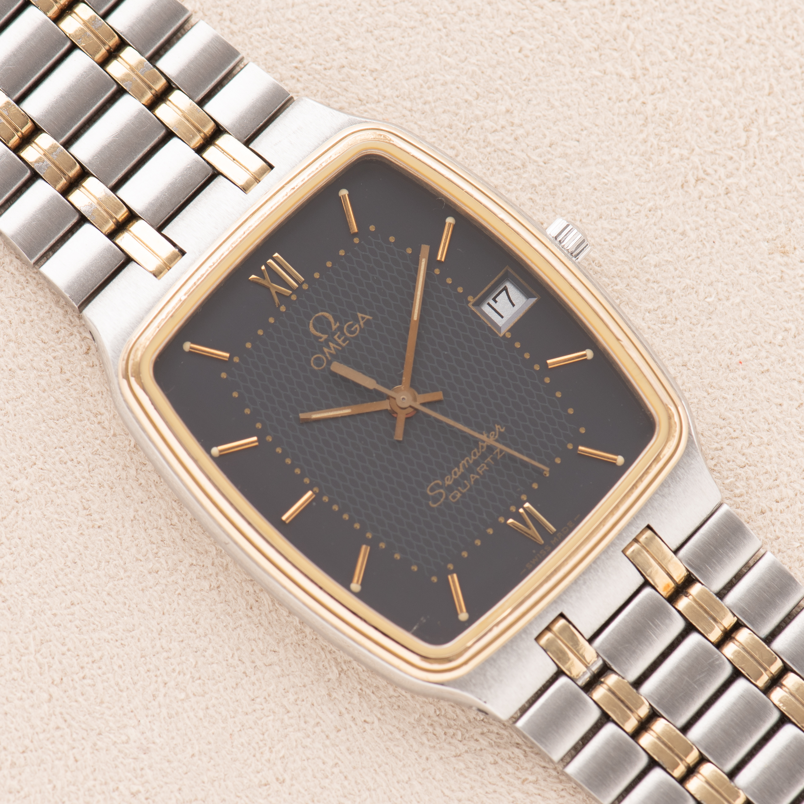 Vue de Omega Seamaster Quartz Gold plated/steel réf 196.0289 from 1984