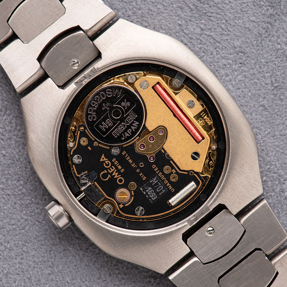 Thumbnail: Omega Seamaster Polaris Titanium 120m Quartz réf 3961021