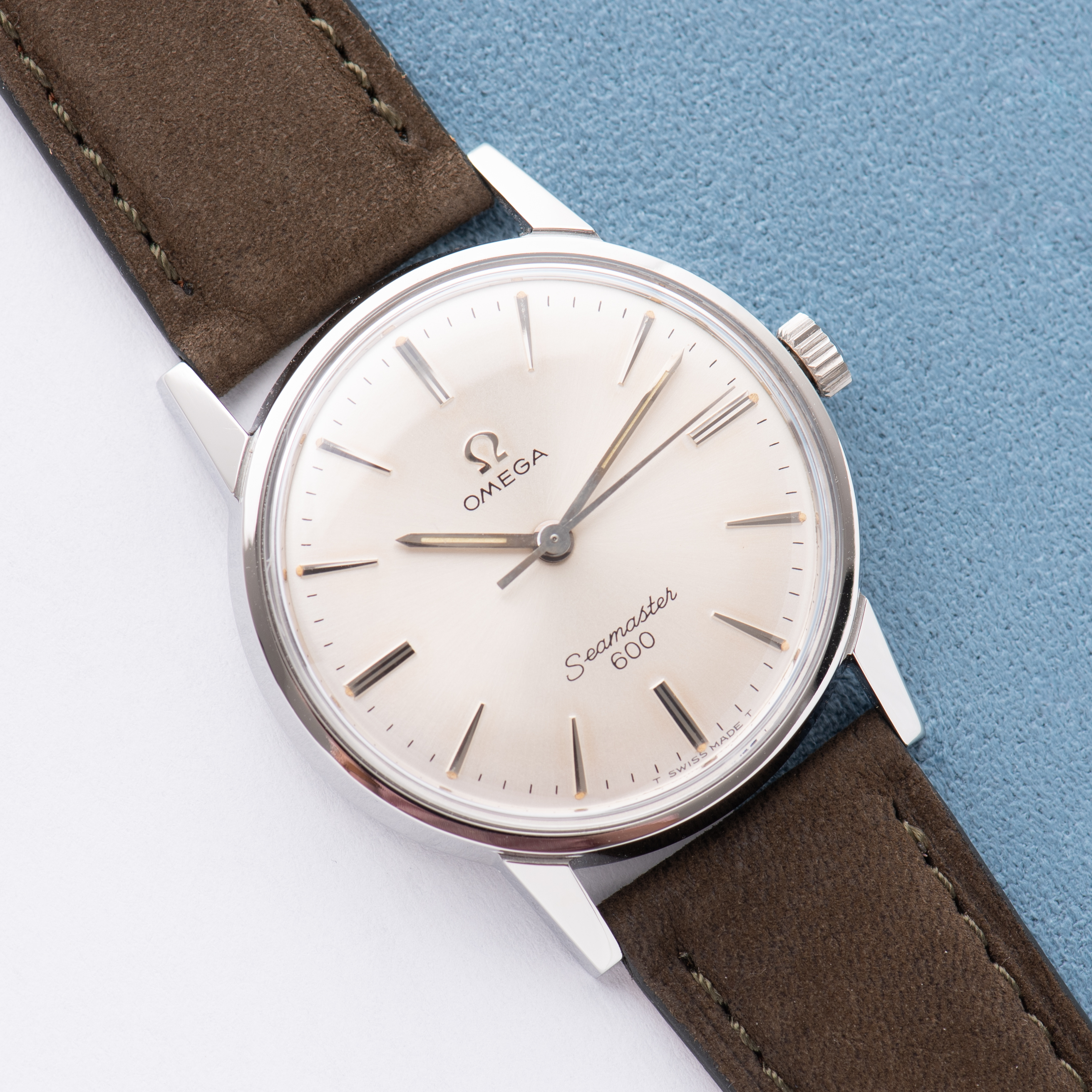 View of Omega Seamaster 600 cal 601 ref 135.012 from 1964