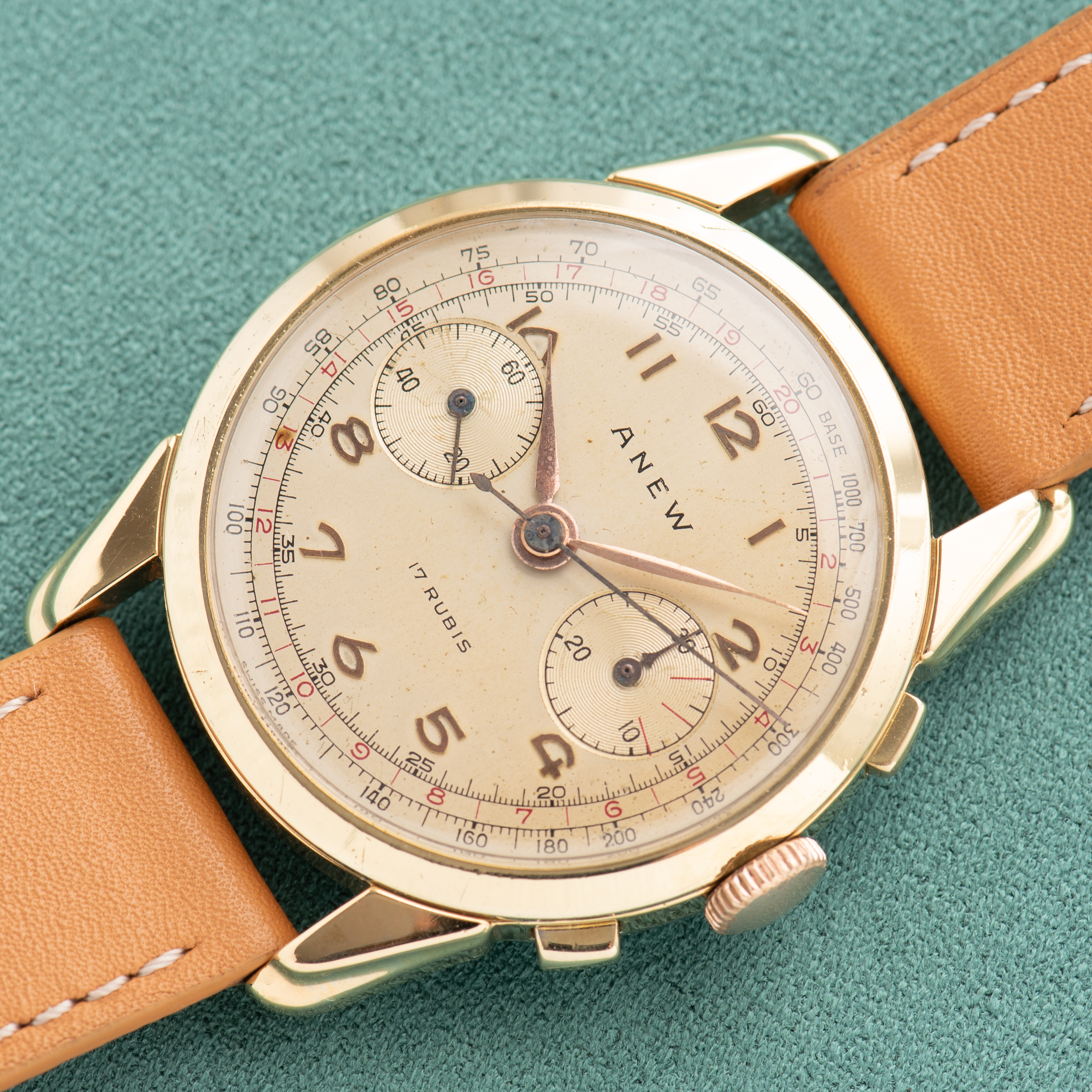 View of Anew Chronographe 17rubis Landeron 48
