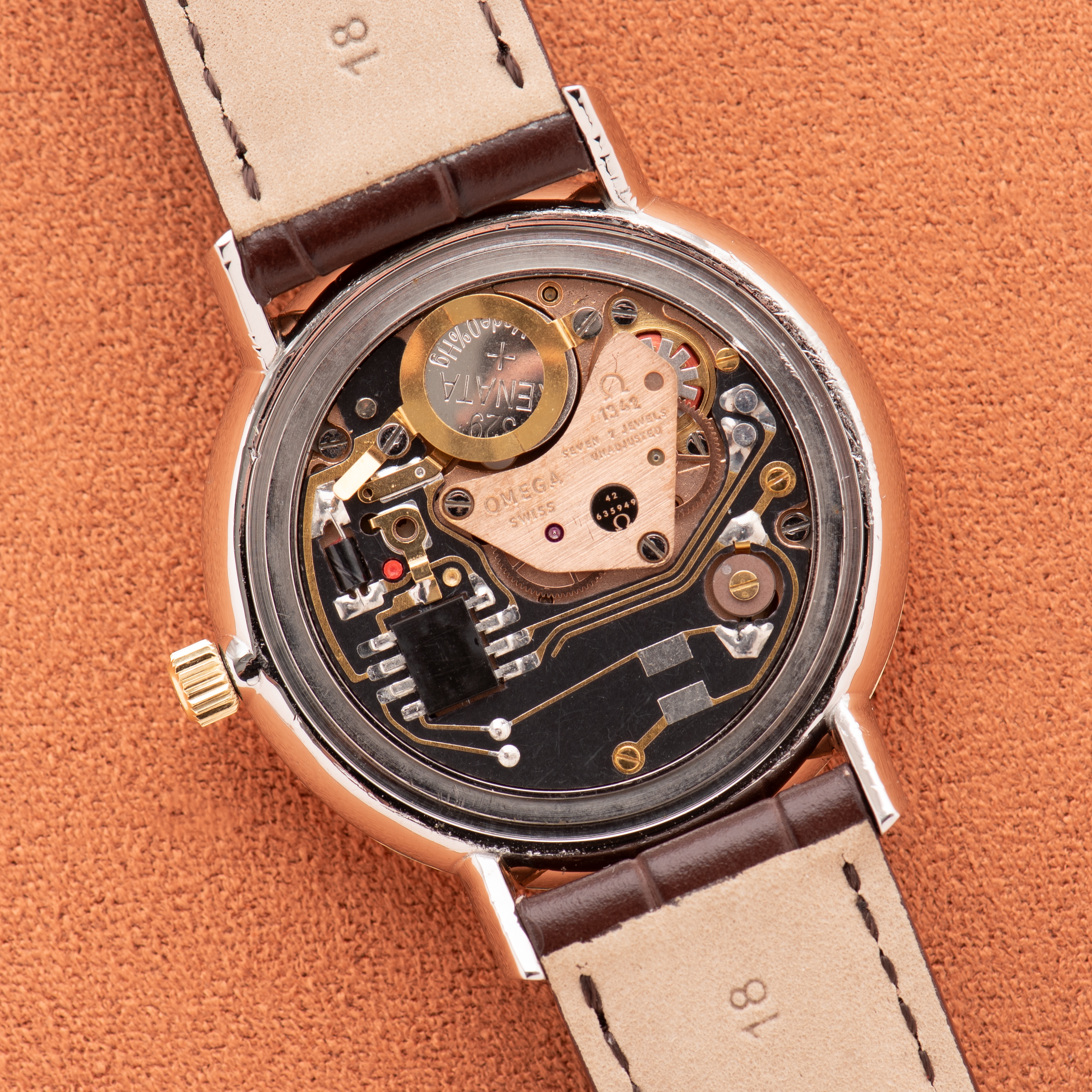 Vue de Omega Seamaster Quartz Gold capped/steel réf 196.4008 from 1979