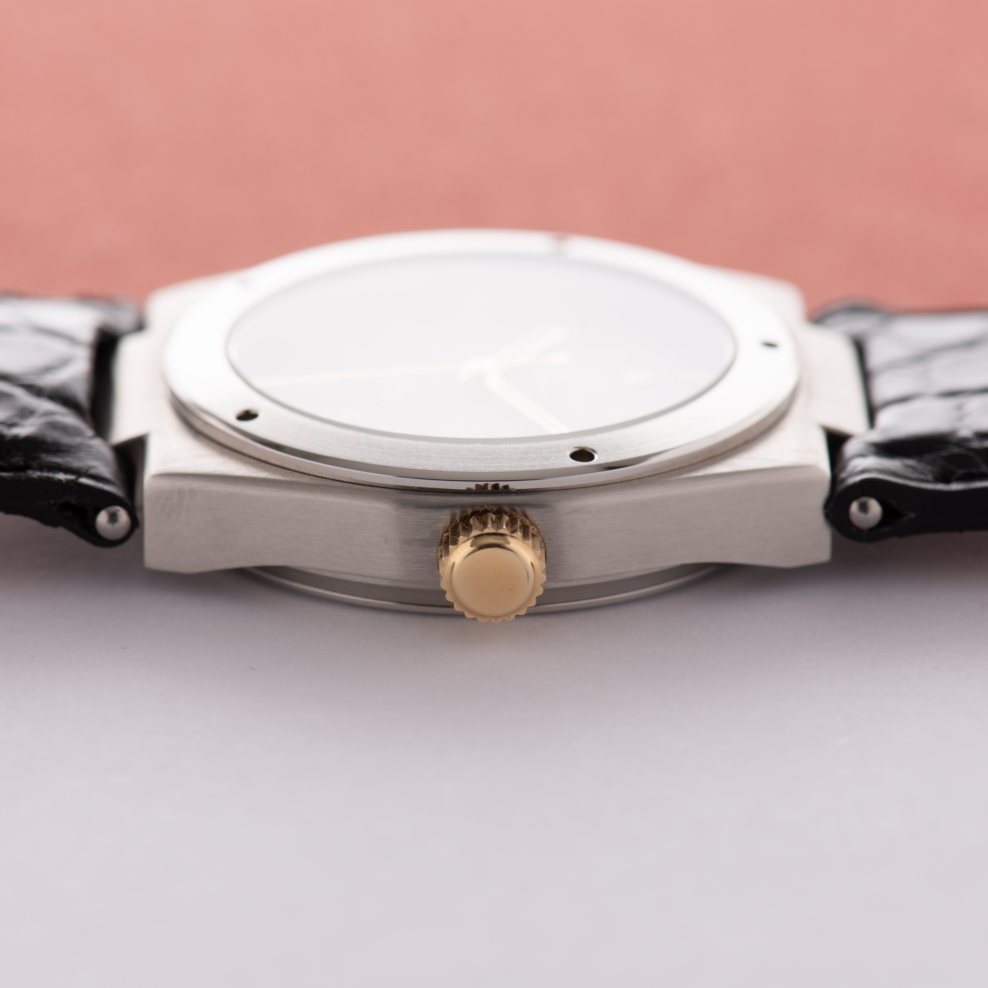 View of IWC Ingenieur Quartz "prototype" ref 3305 cal 2210