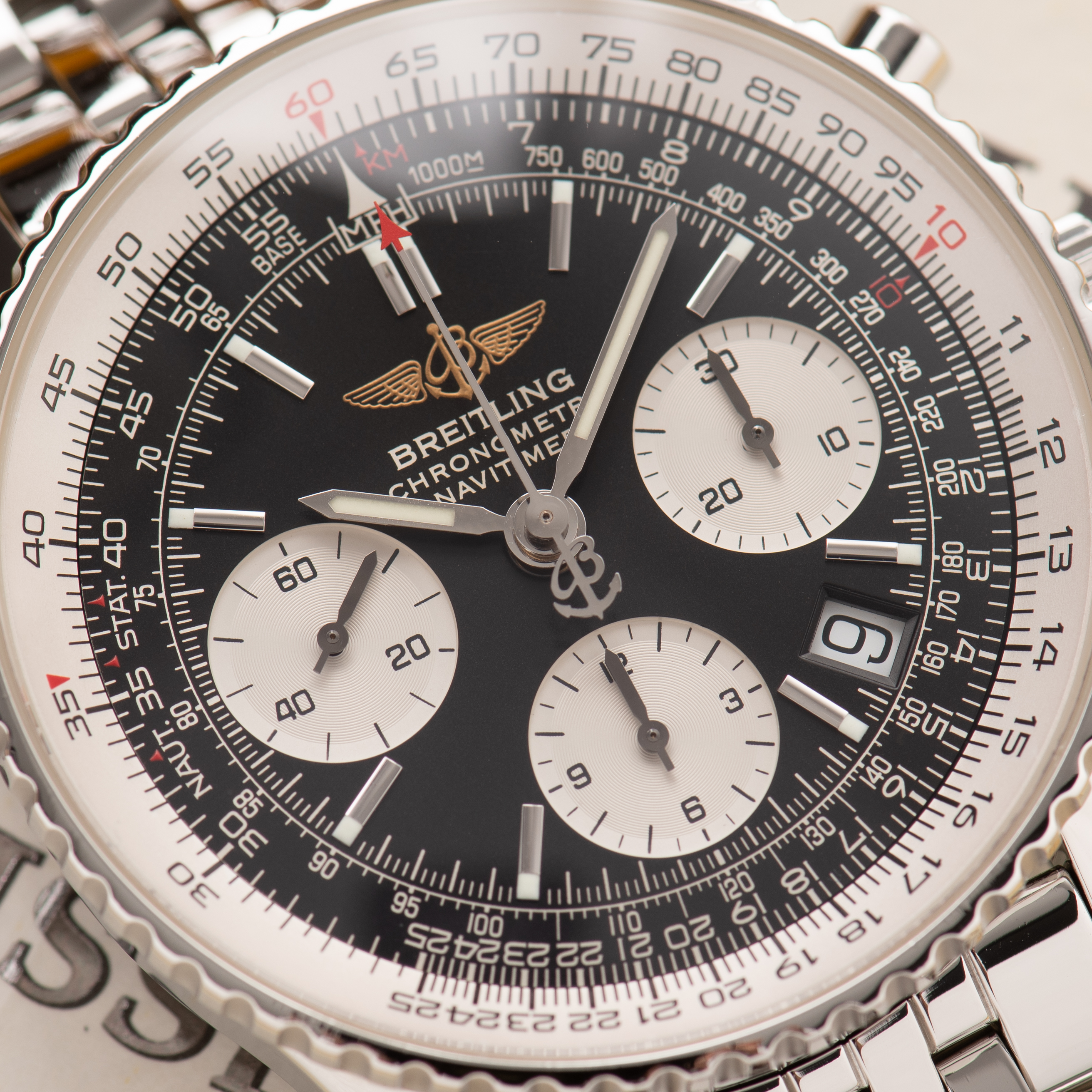 Vue de Breitling Chronometer Navitimer Chronograph A23322 Full Set from 2007