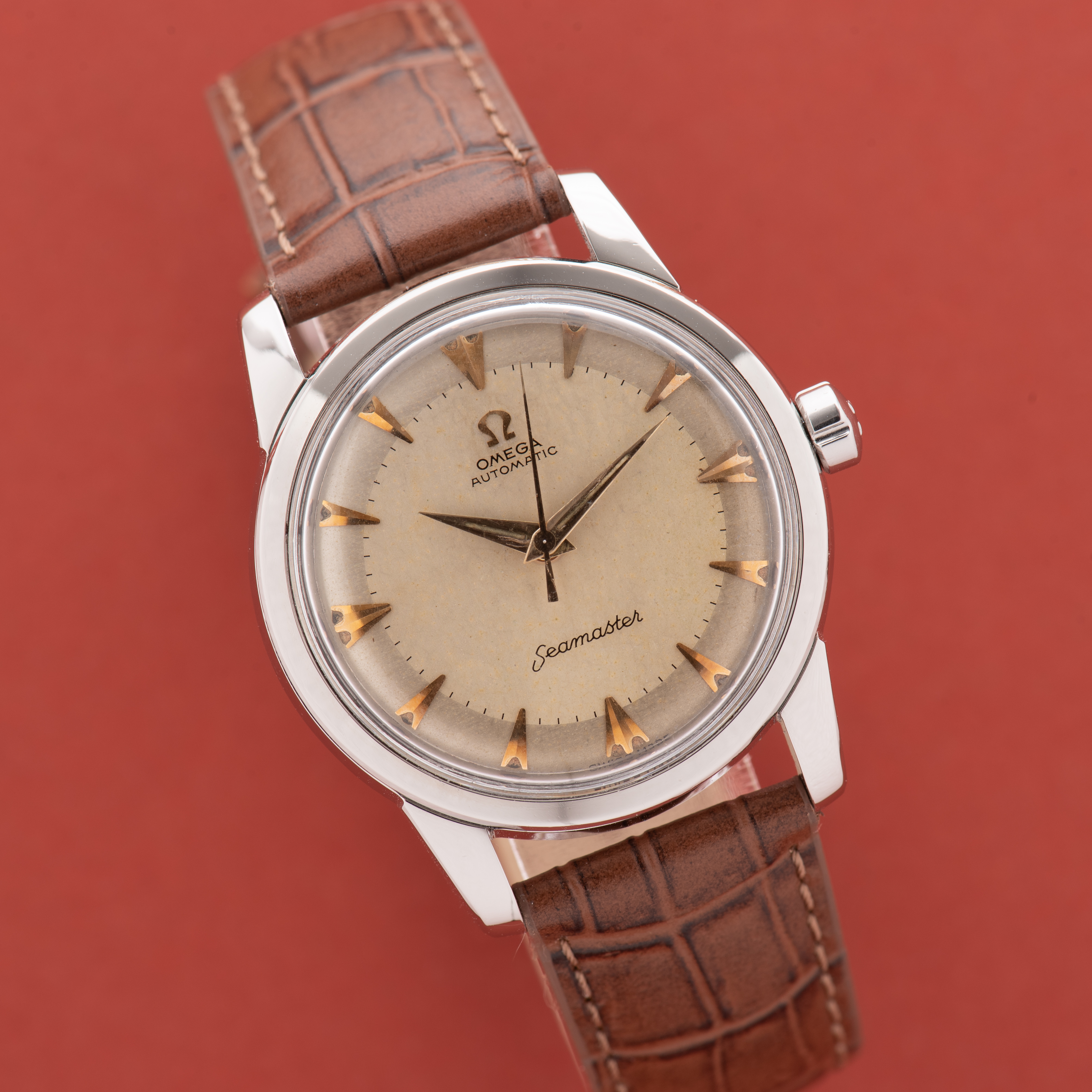 Vue de Omega Automatic Seamaster réf 2846-2848 4 SC cal 501 from 1956