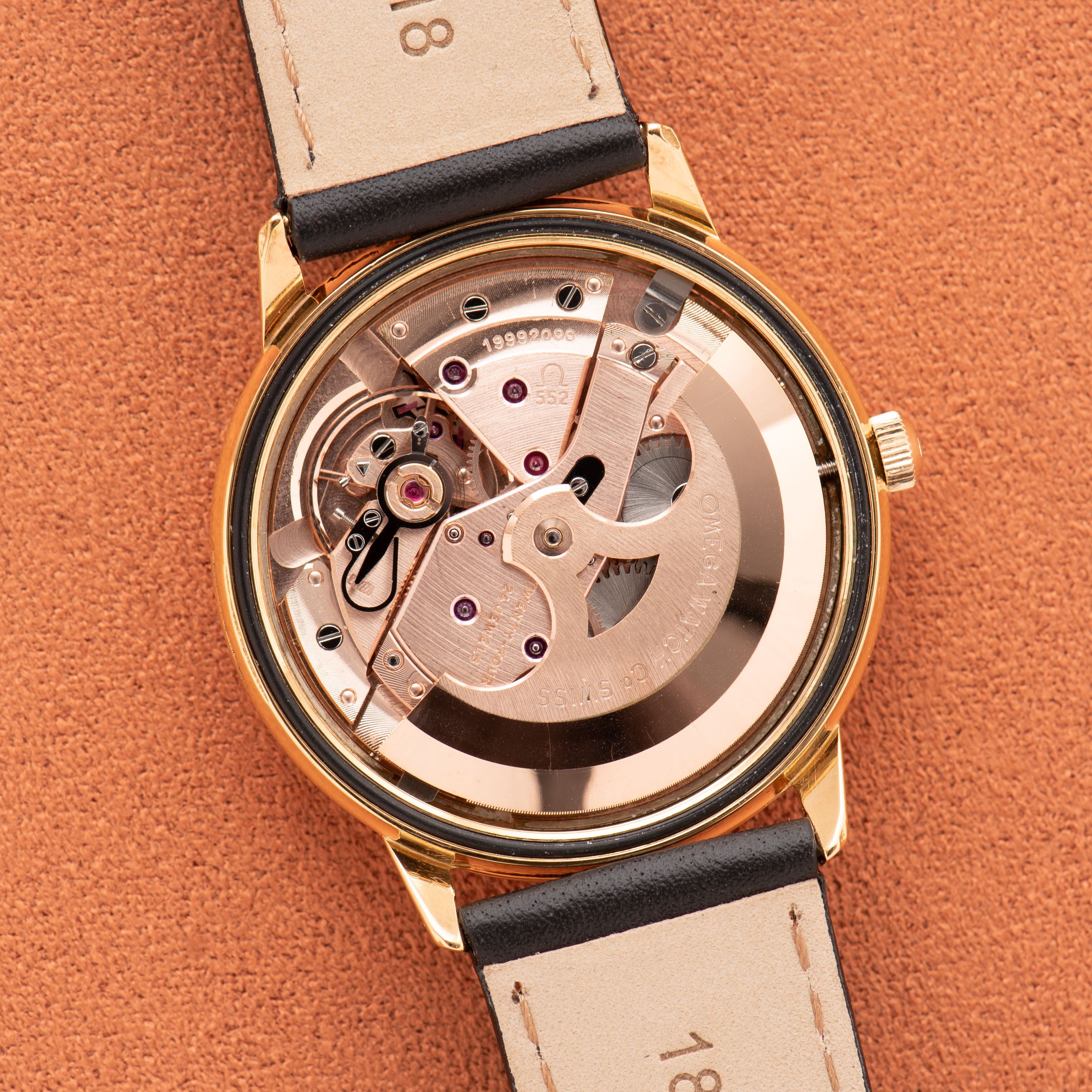 View of Omega Automatic Seamaster Gold Plated/steel Réf 165.001 from 1962