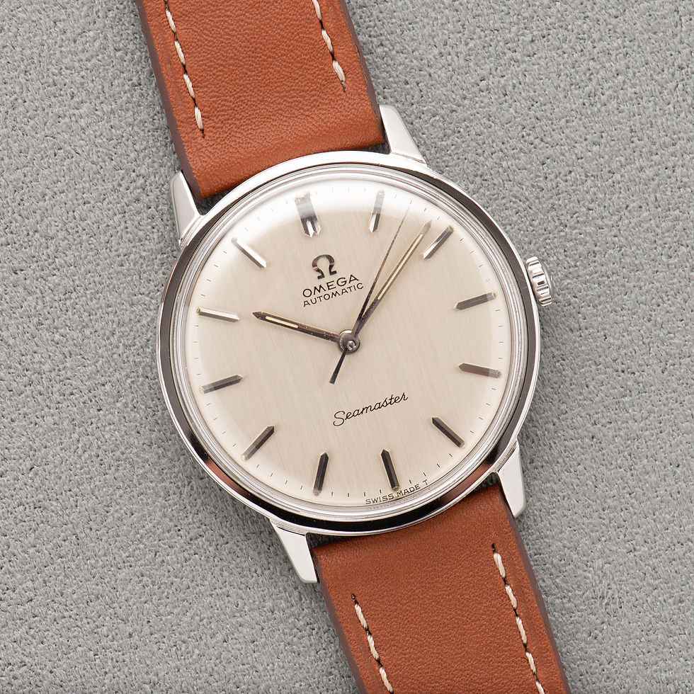 Miniature : Omega Seamaster Automatic Silver Dial – Réf. 165.002 – 1963