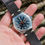 Miniature : YEMA Chronograph 17 jewels incabloc valjoux 7734