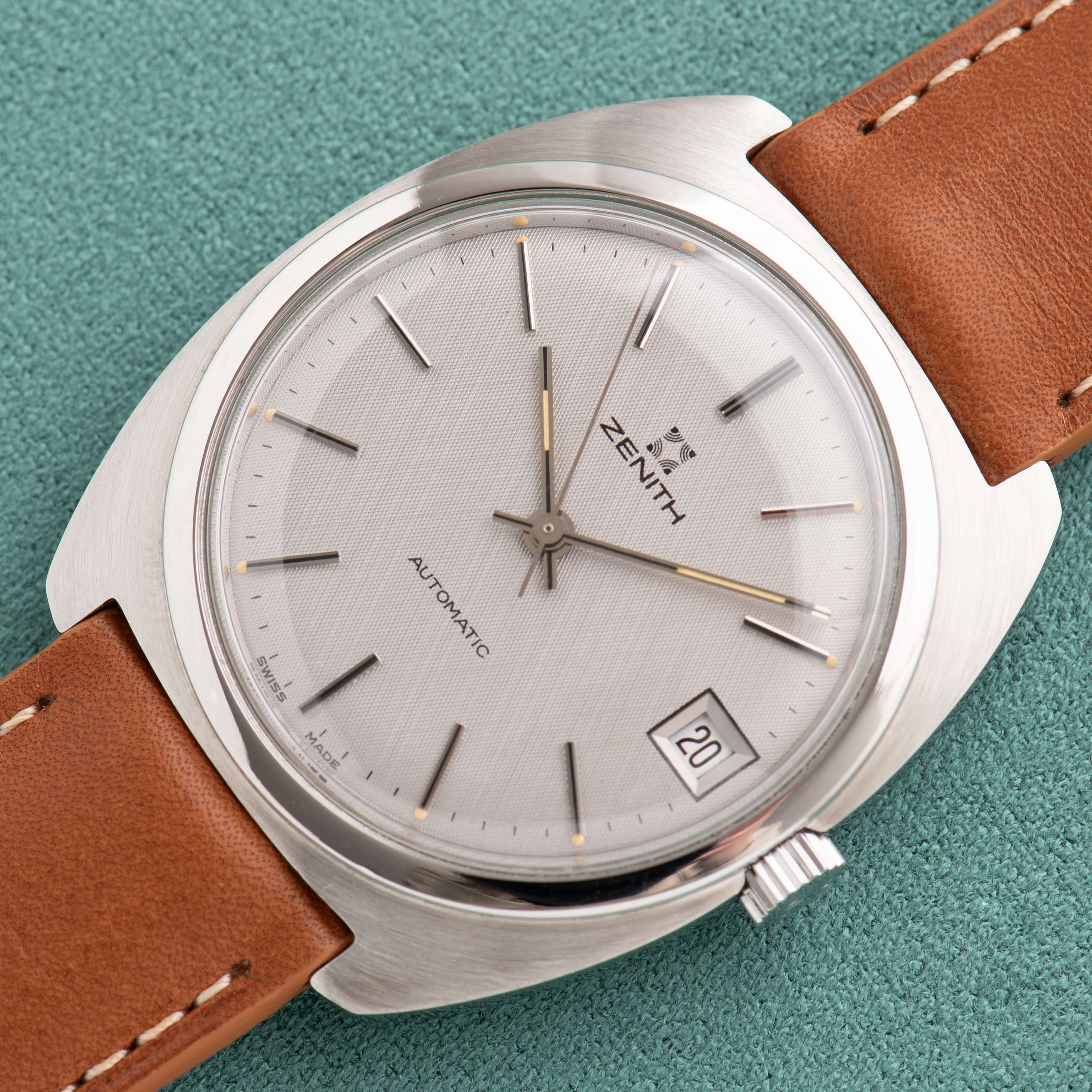 Vue de Zenith Automatic cal 2572PC "tapisserie silver dial"