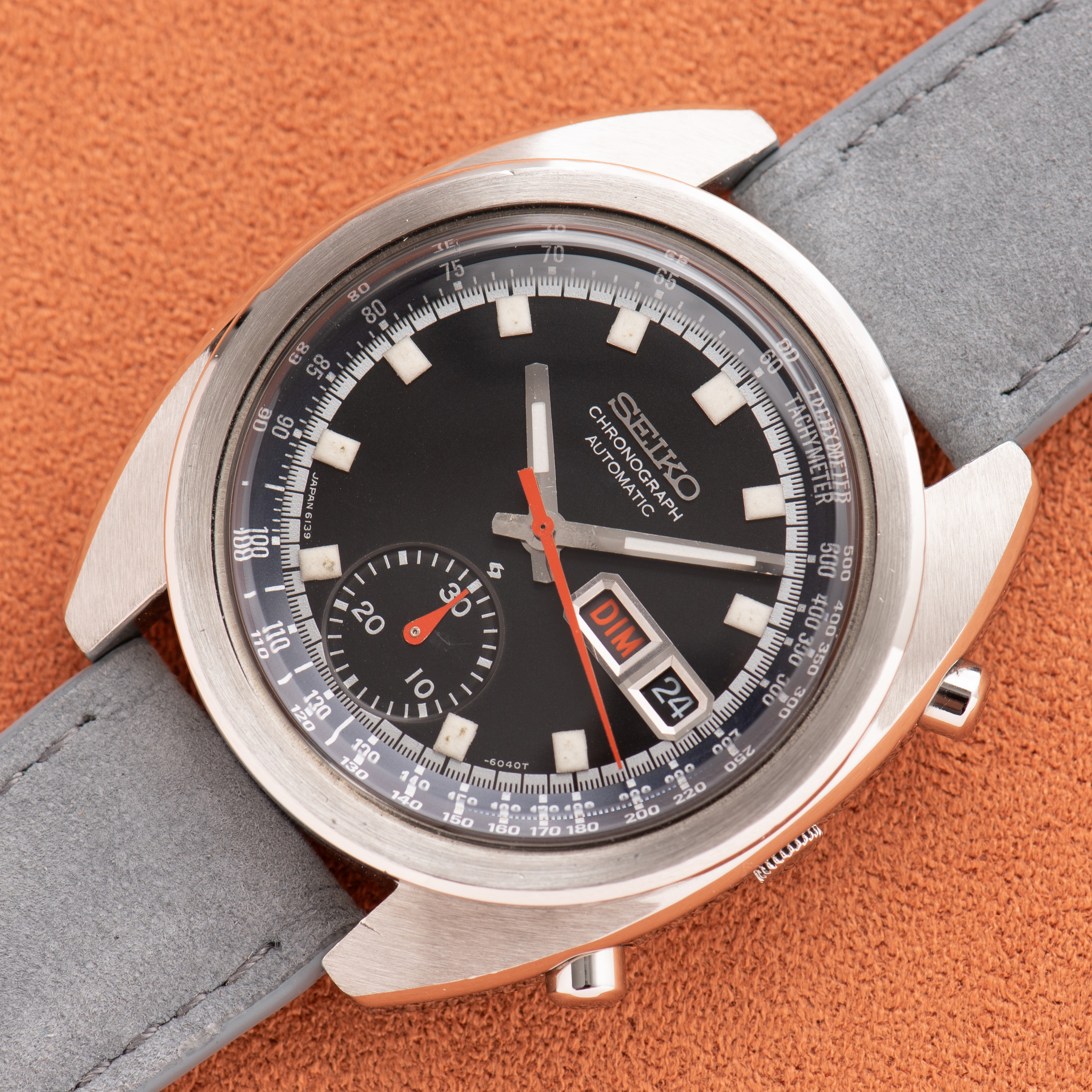 View of Seiko Chronograph Automatic Bruce Lee ref 6139-6012 from 70'