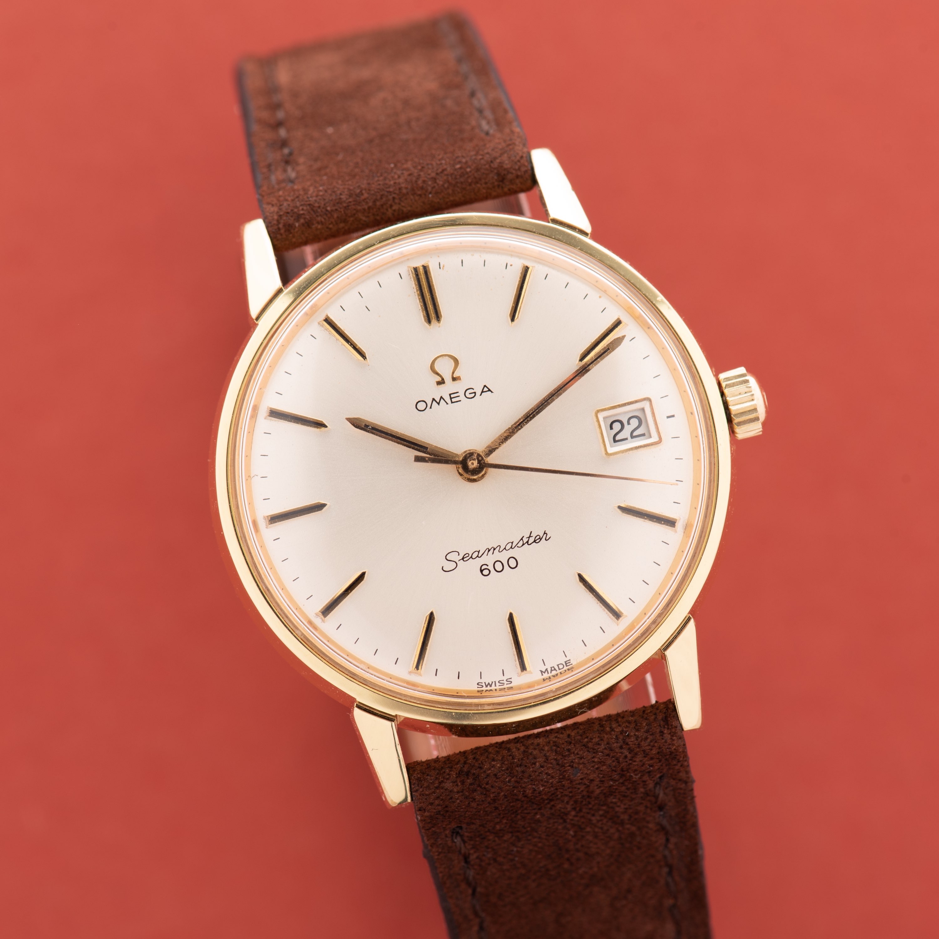View of Omega Seamaster 600 réf 136.011 cal 611 from 1965