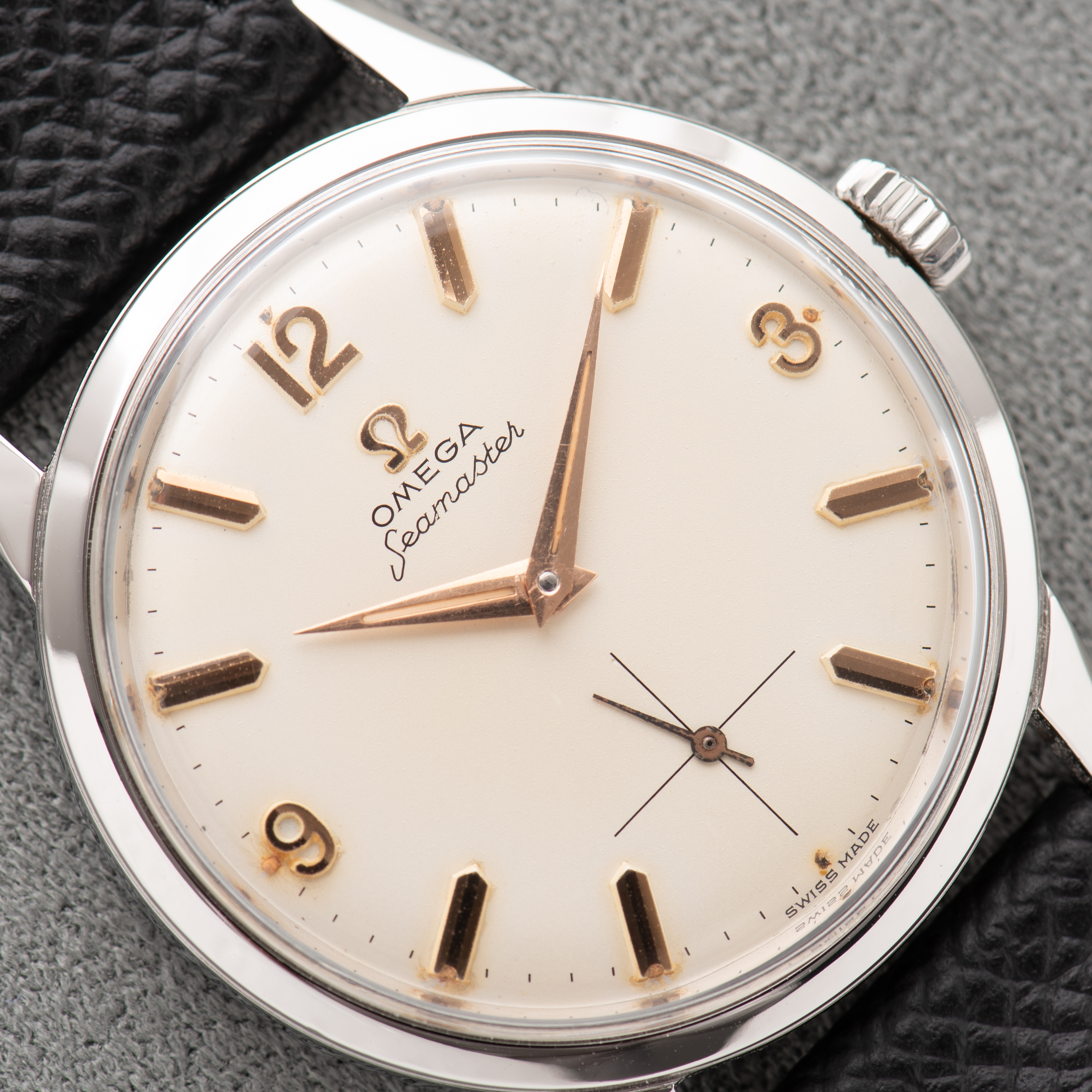 Vue de Omega Seamaster Long "S" Réf 125.003 from 1962