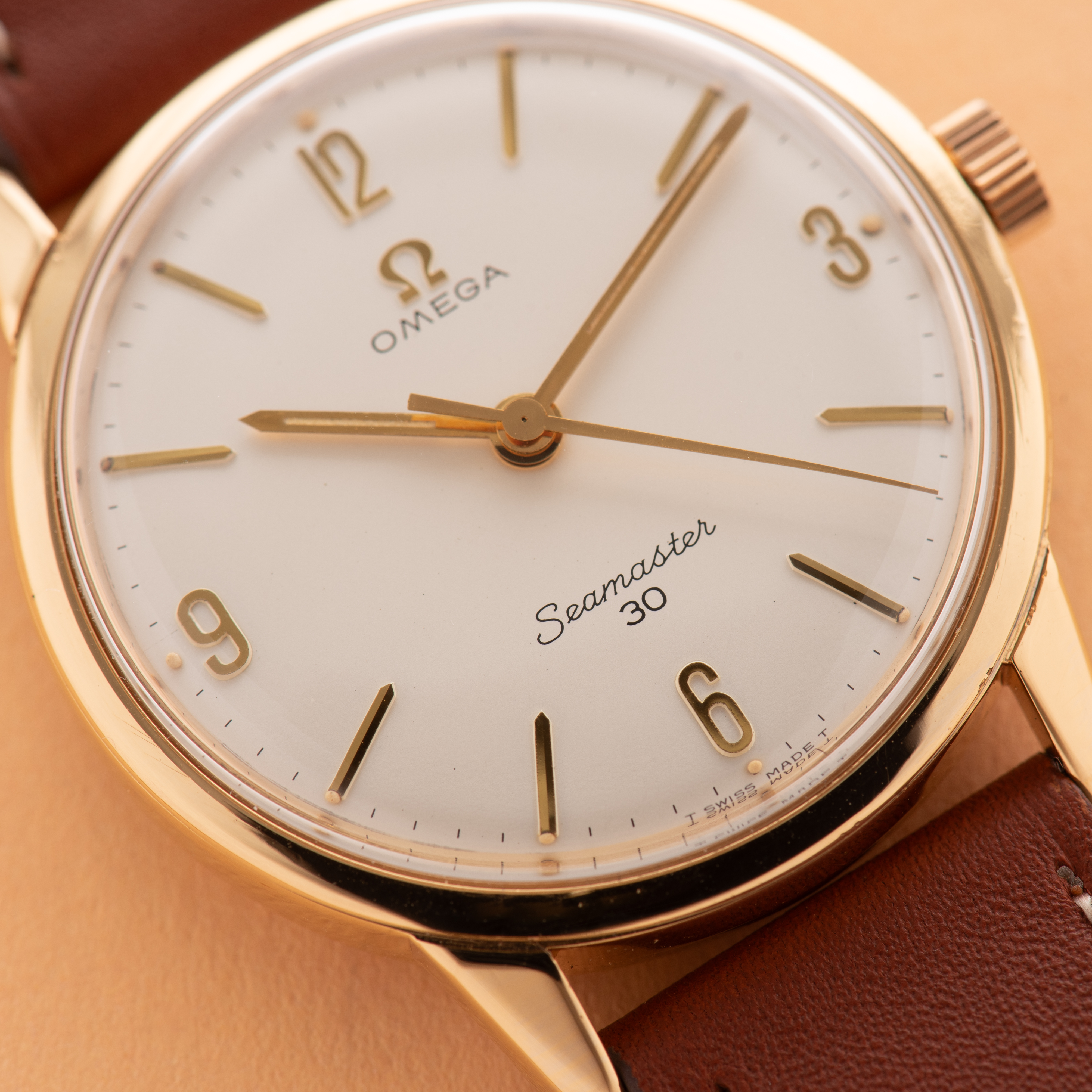 View of Omega Seamaster 30 ref 135.007 from 1964