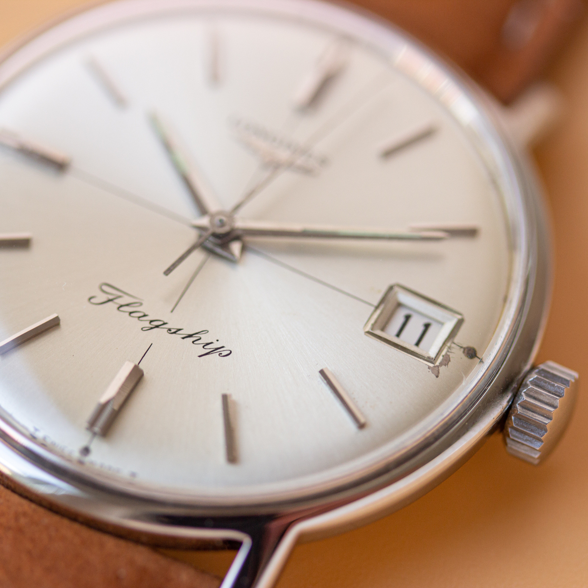 Zicht op Longines Flagship ref 7565-1 cal 281