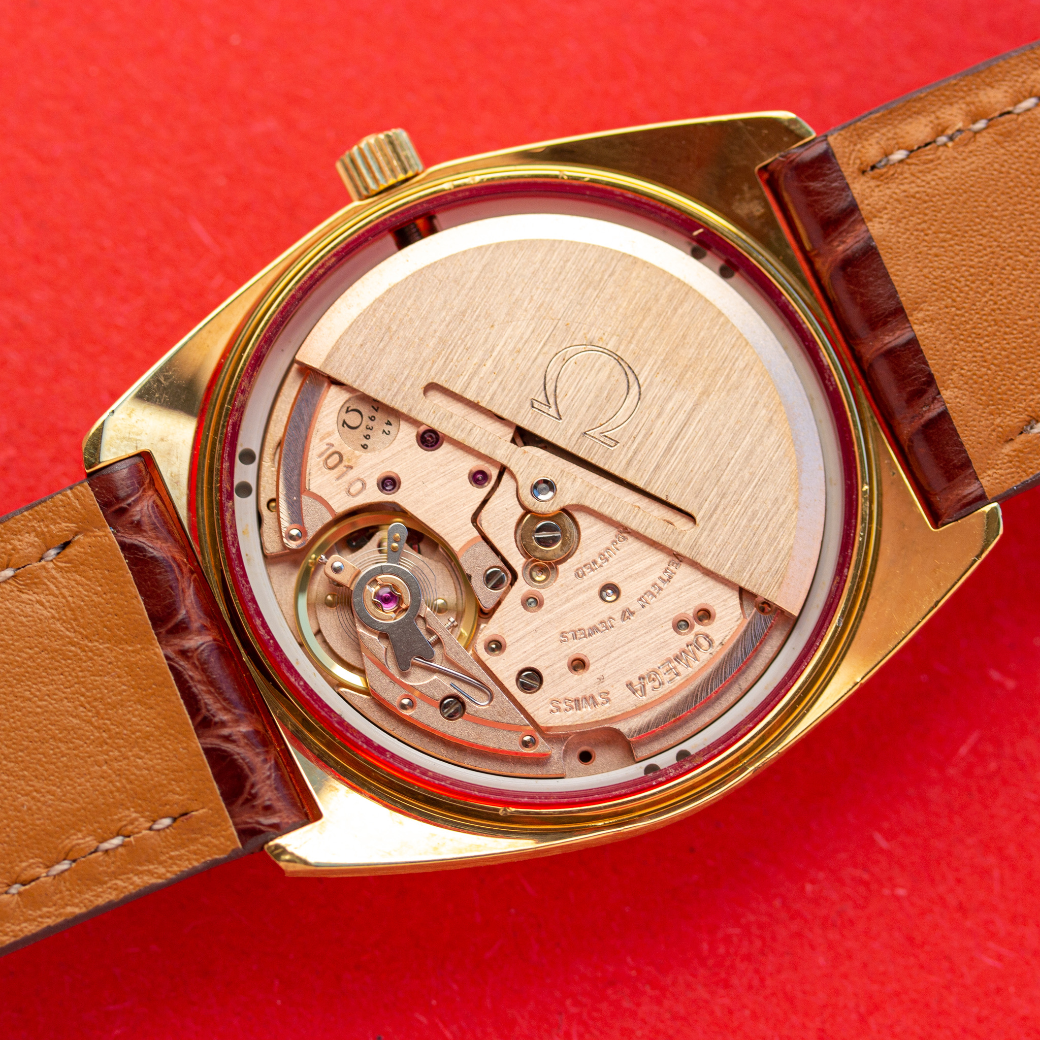 Vue de Omega Seamaster Automatic cal 1010 réf 166.0204