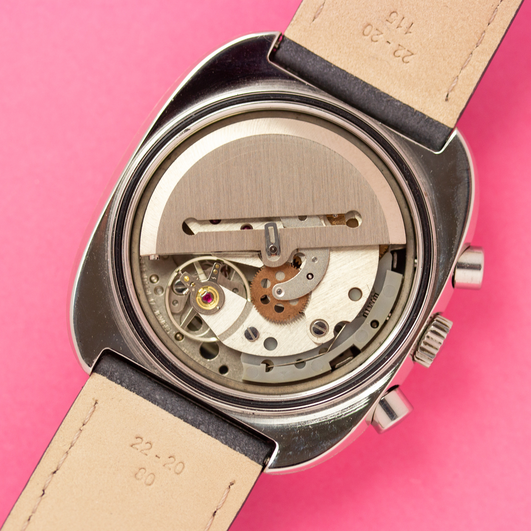 Vue de Gabriel Swiss Chronographe Lemania cal. 5012