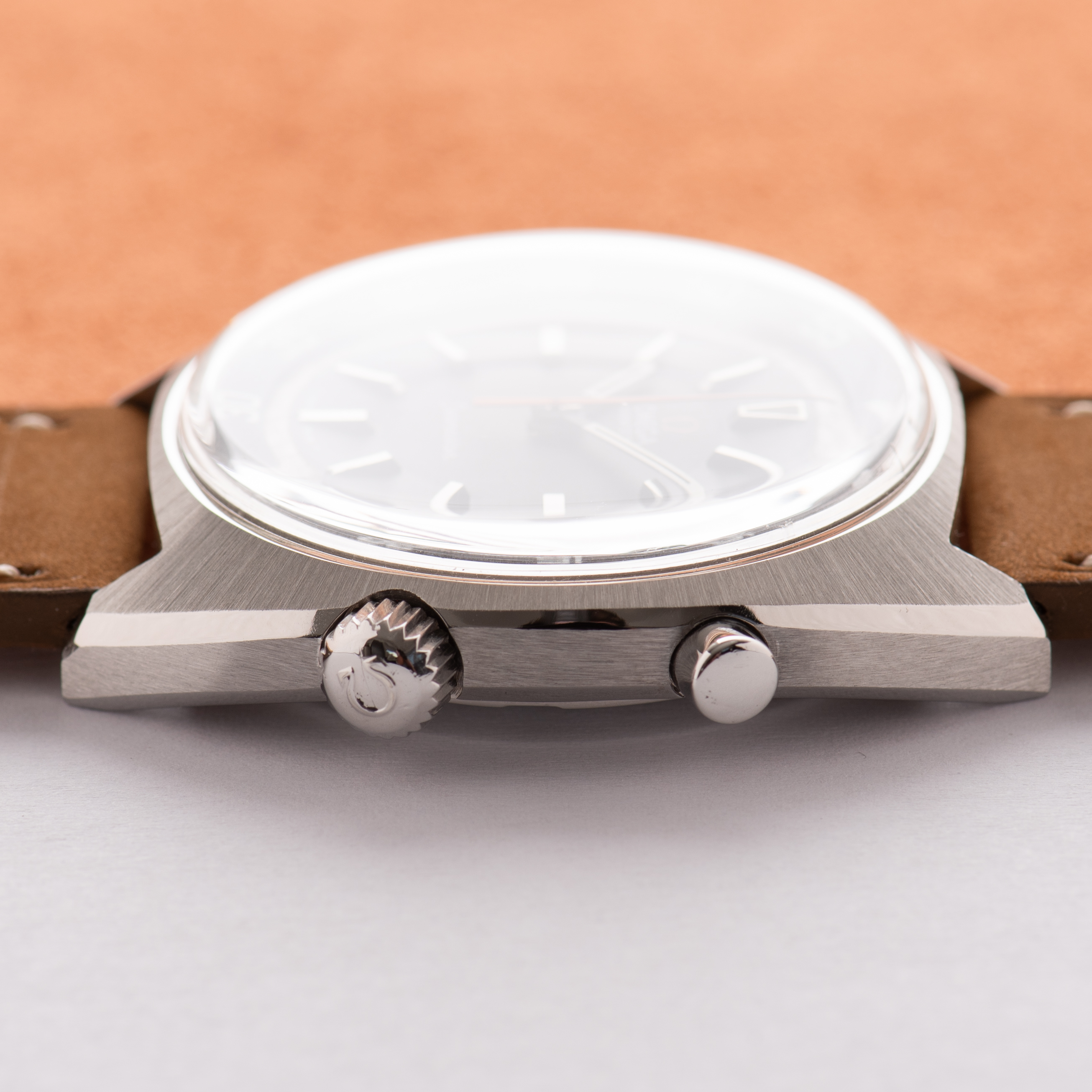 Zicht op Omega Chronostop Seamaster cal 865 réf 145.008 from 1969