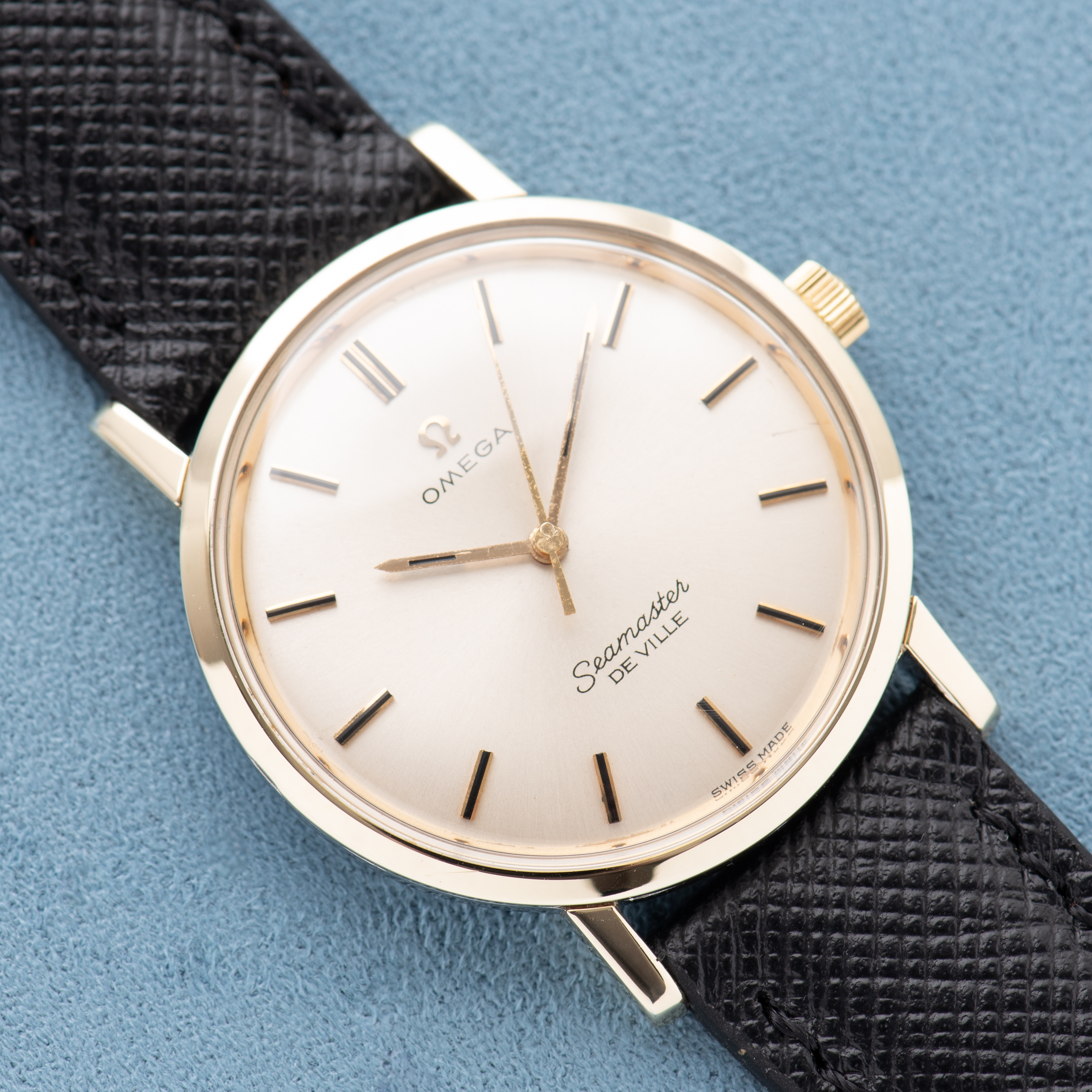 Zicht op Omega Seamaster De Ville Date Gold/Steel Réf 135.001 from 1966