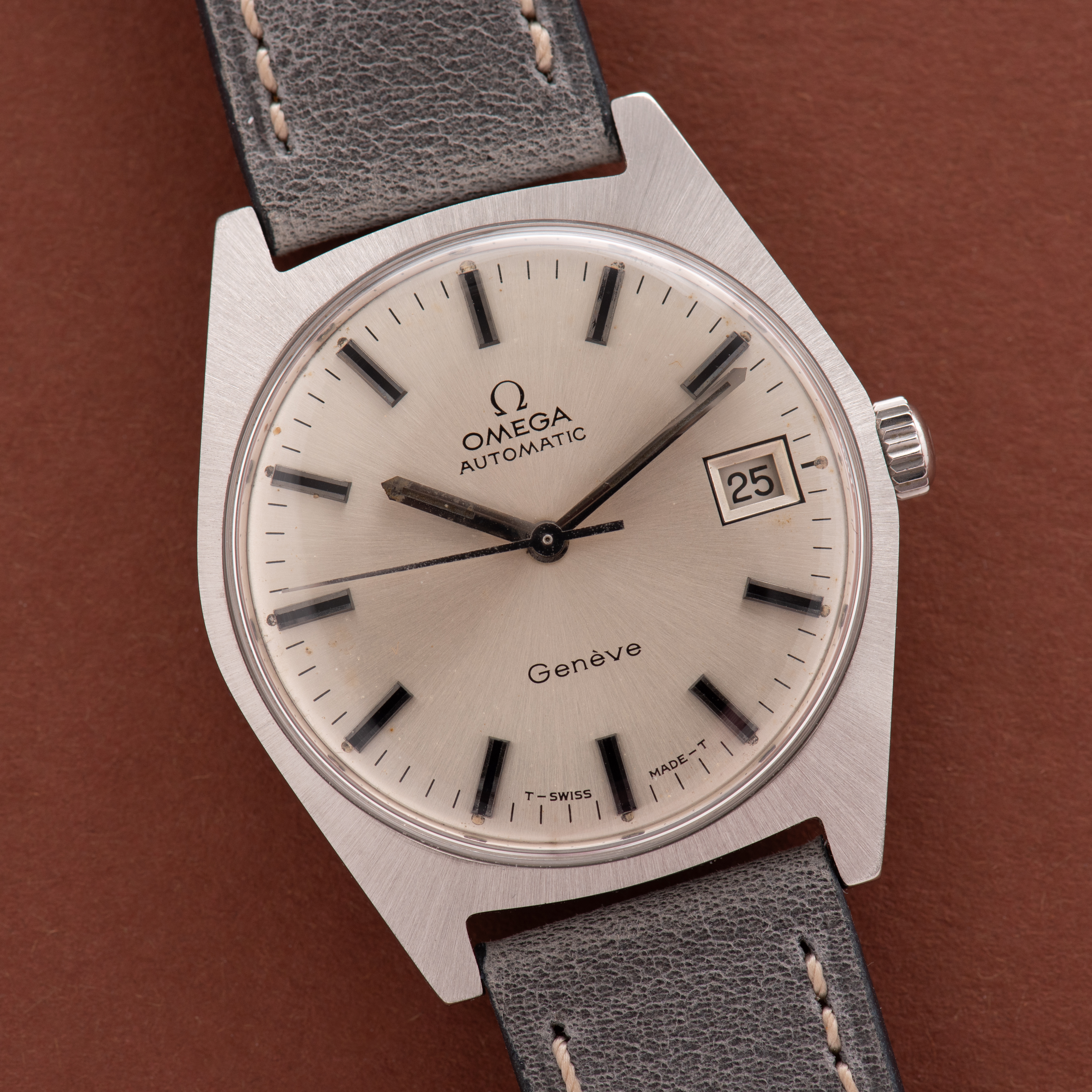View of Omega Automatic Geneva ref 166.041 cal 565 from 1971