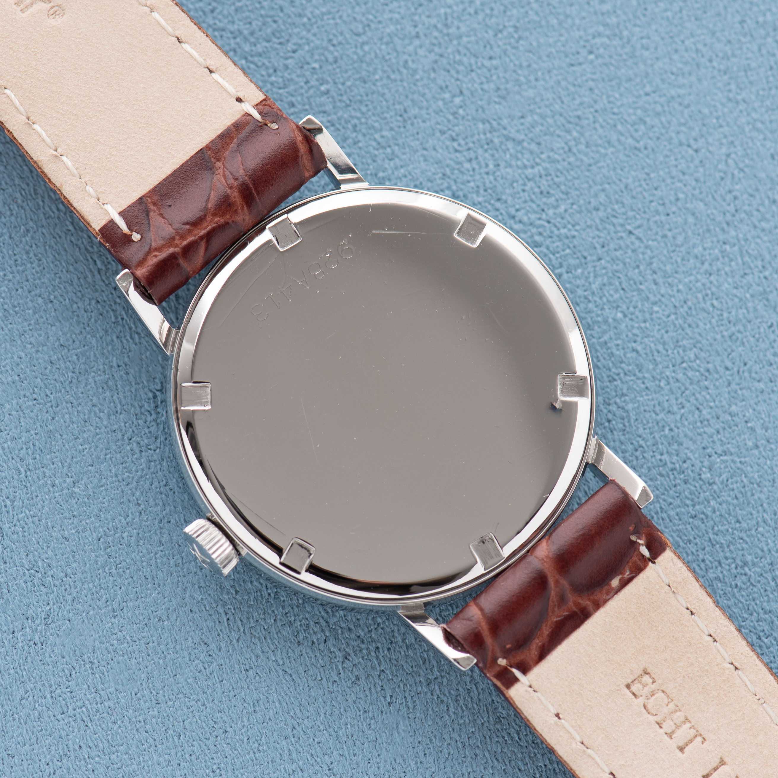 Zicht op Zenith mechanische White Lacquer wijzerplaat cal 2532 ref 928A413